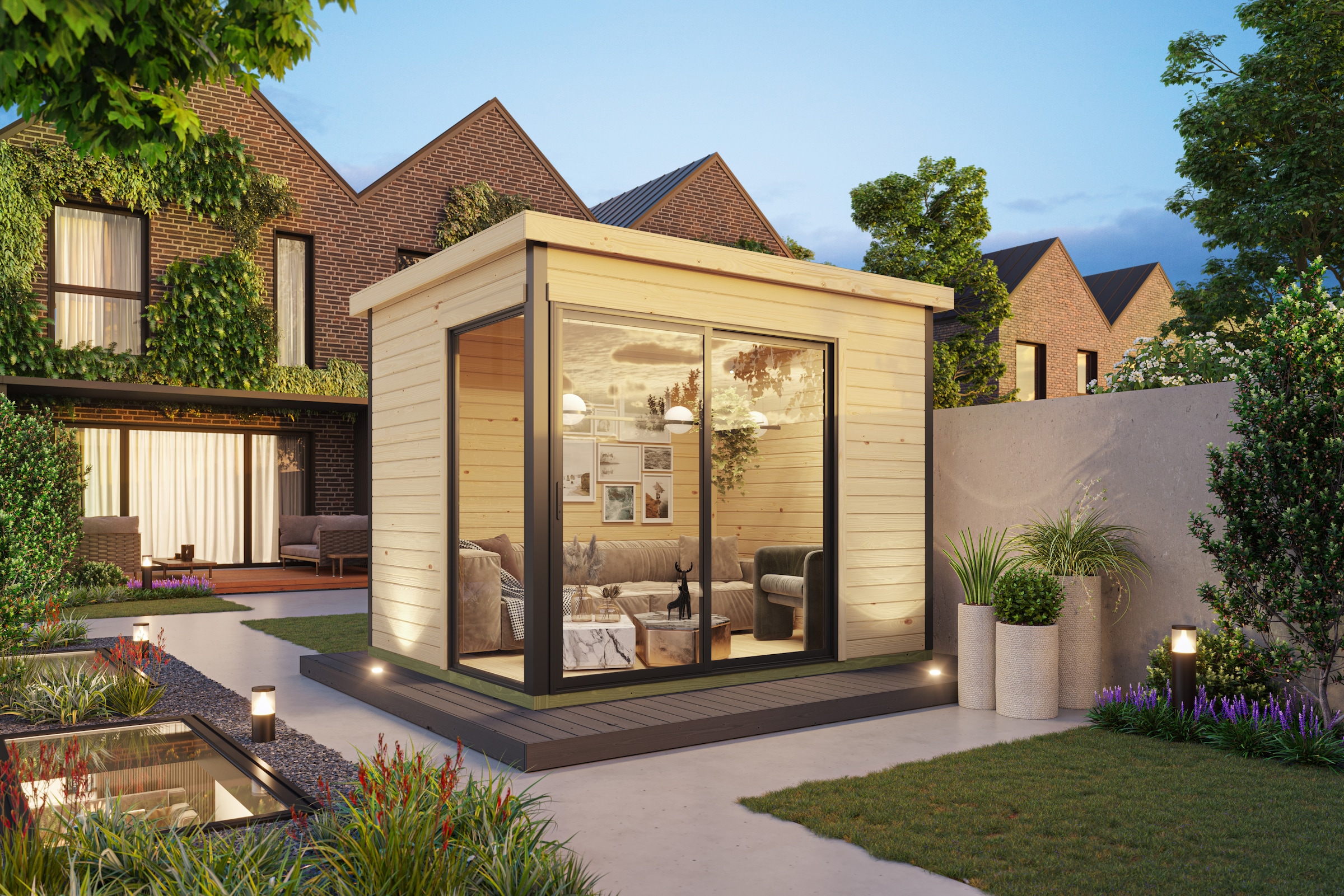 Nordic Holz Gartenhaus "AUSTIN 1" günstig online kaufen