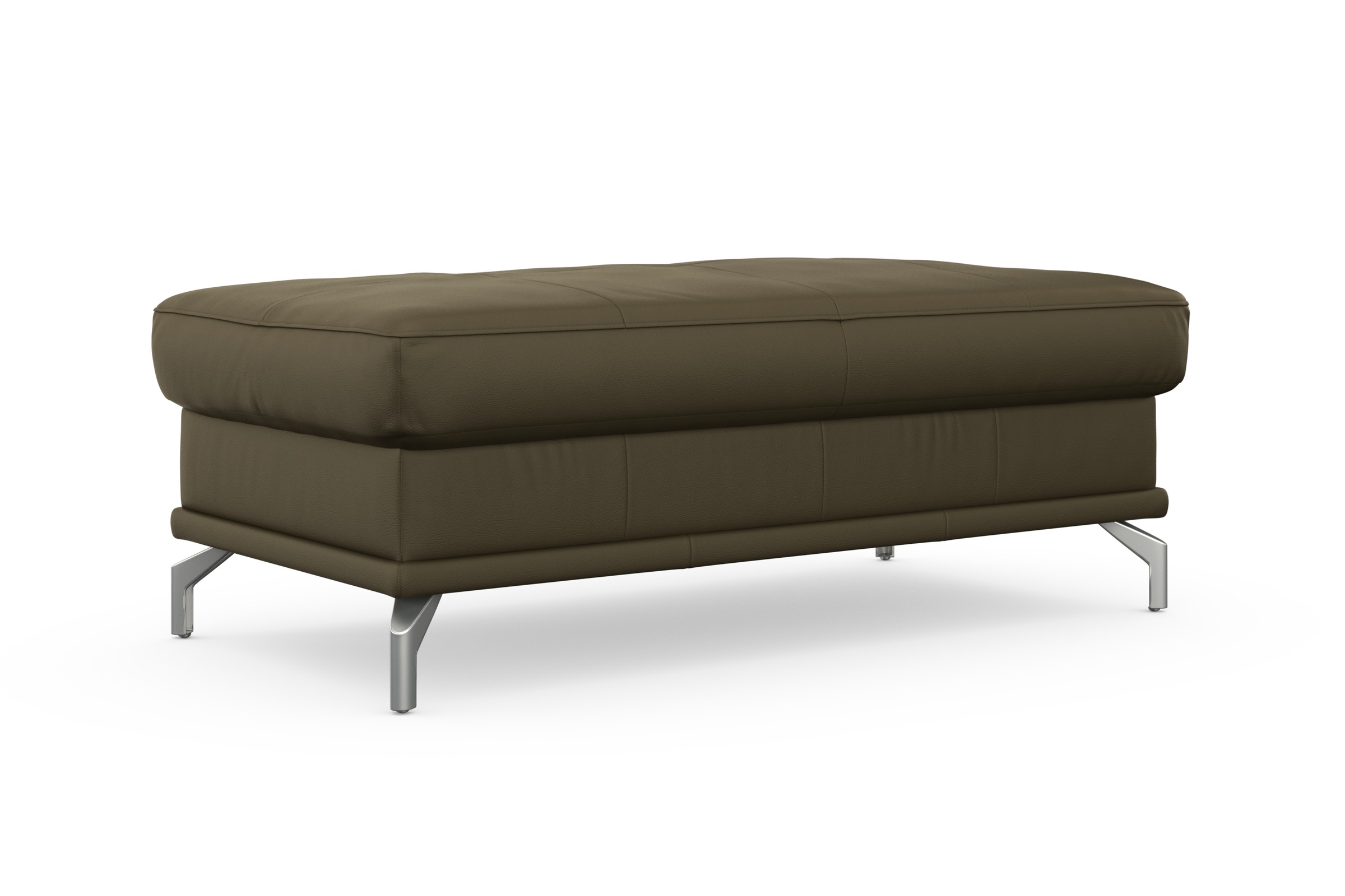 sit&more Hocker »Cabrio, B: 113 cm«, individuell zu kombinieren, Federkern