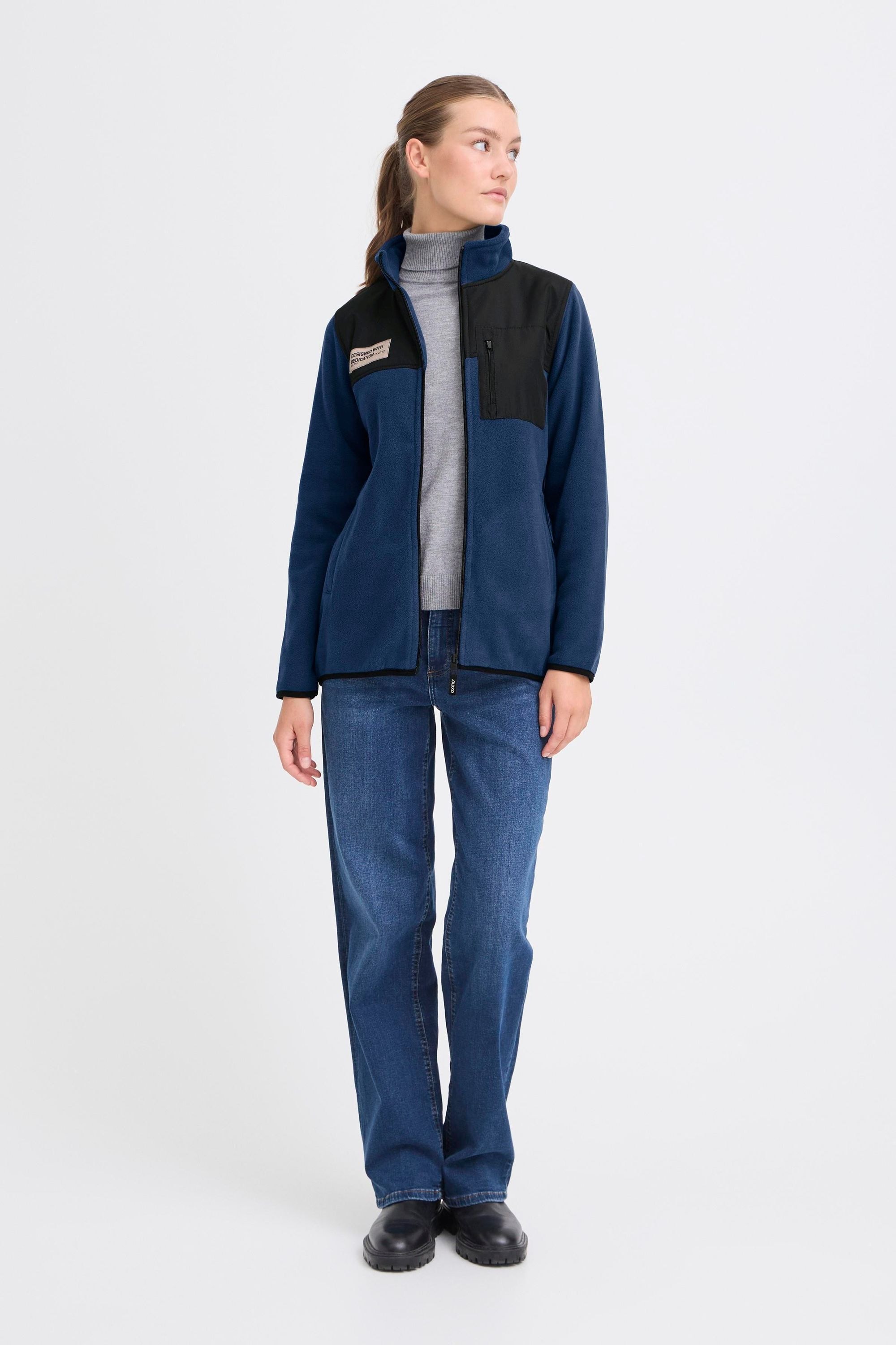 OXMO Trainingsjacke »Trainingsjacke OXNETE FLEECE JACKET«