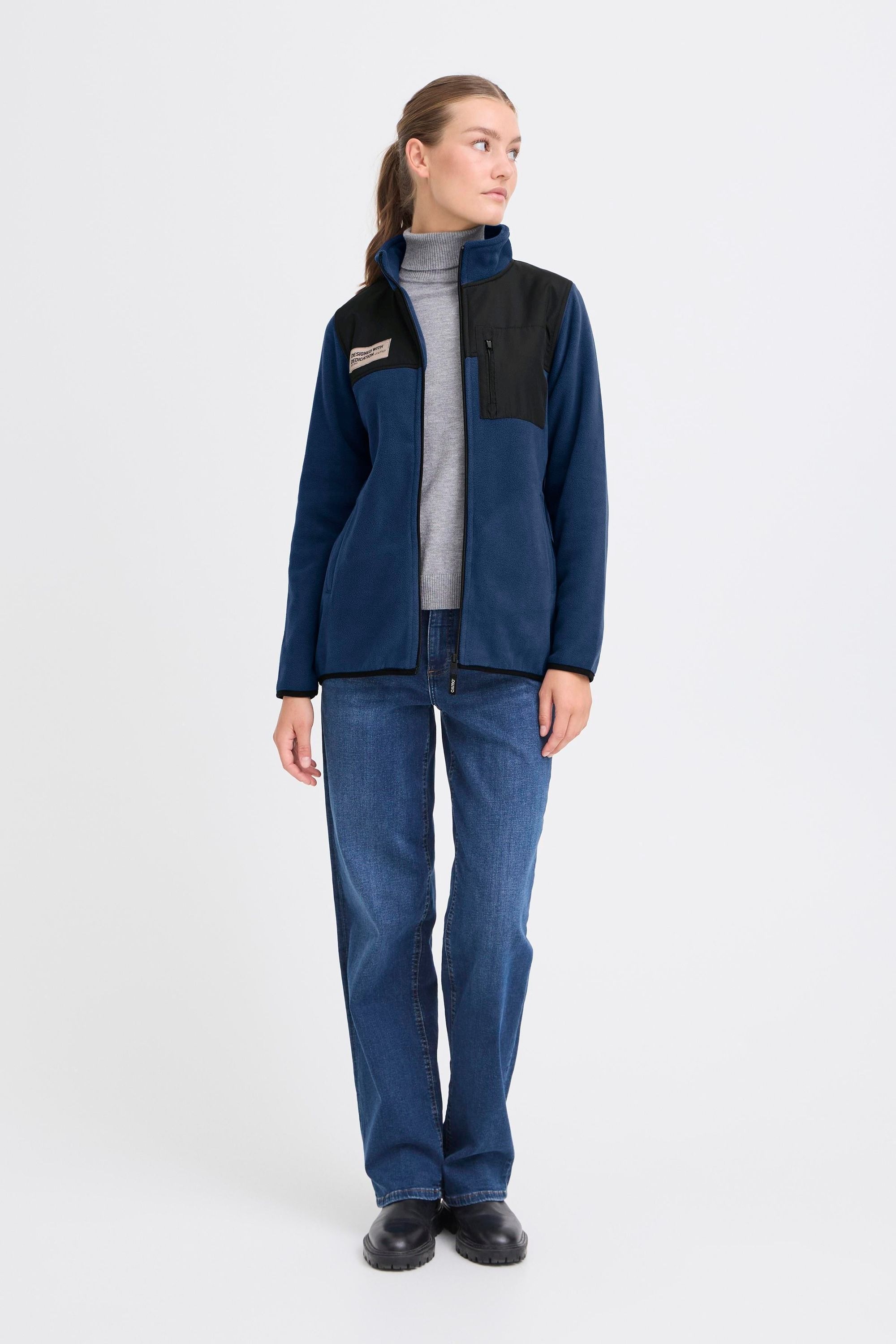 OXMO Trainingsjacke "Trainingsjacke OXNETE FLEECE JACKET" günstig online kaufen