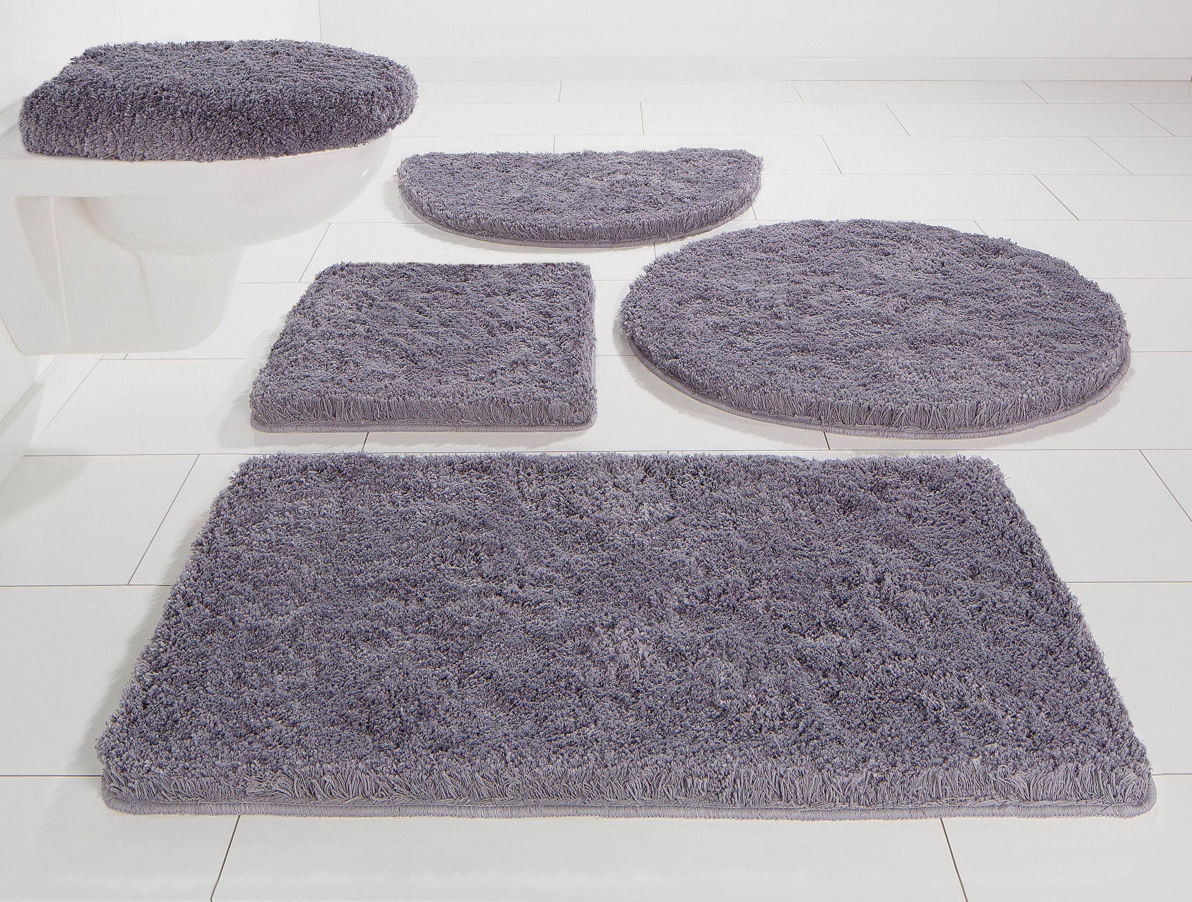 Möve "Superwuschel, Badvorleger, Badezimmer Teppich" Höhe 40 mm rutschhemme günstig online kaufen