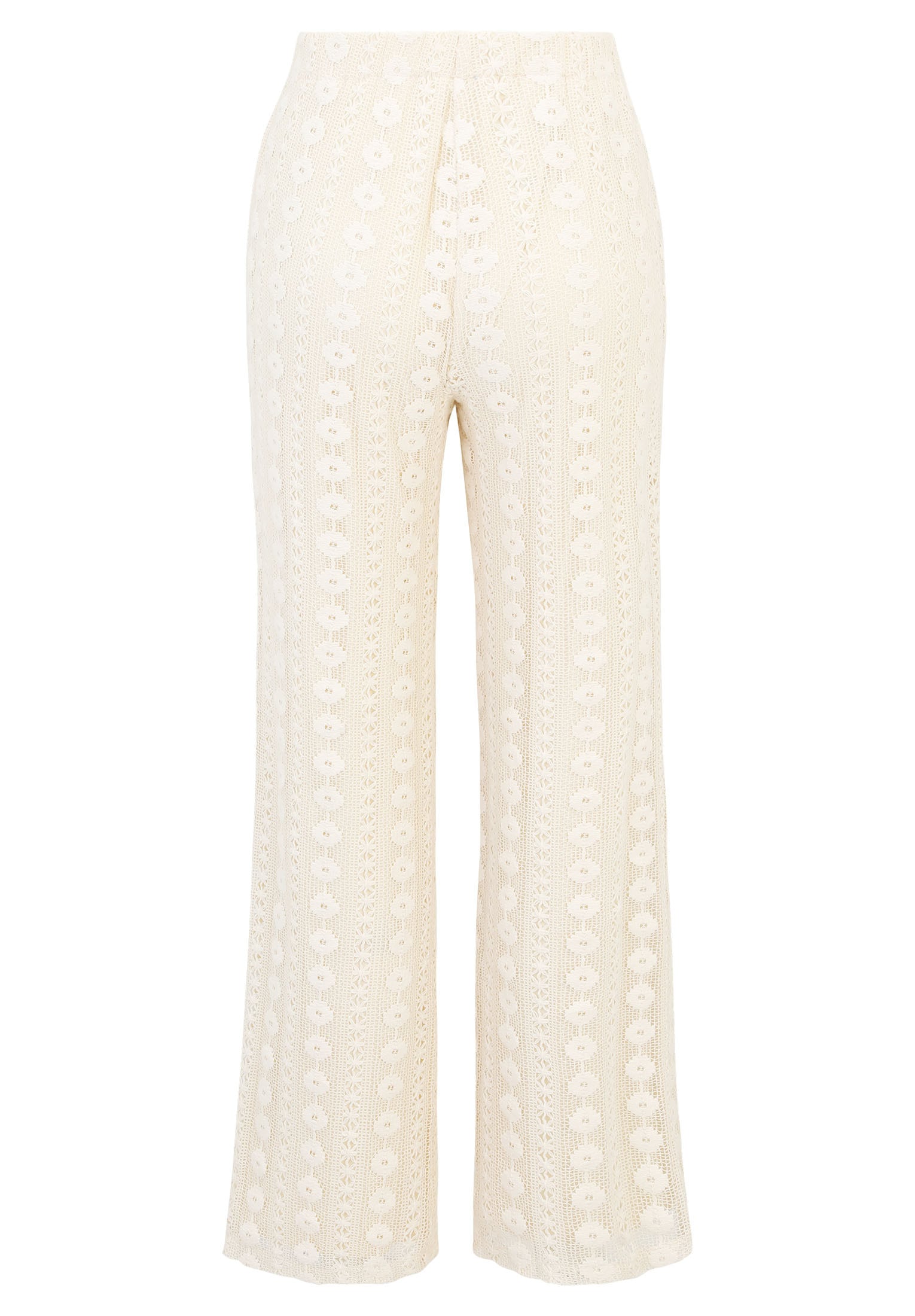 Cartoon Stoffhose »Cartoon Sommerhose mit Lochmuster«, Material