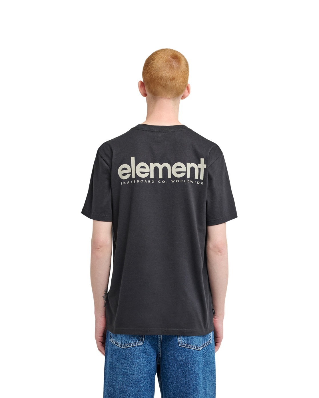 Element Lowcase Short Sleeve T-Shirt Off Black L 8
