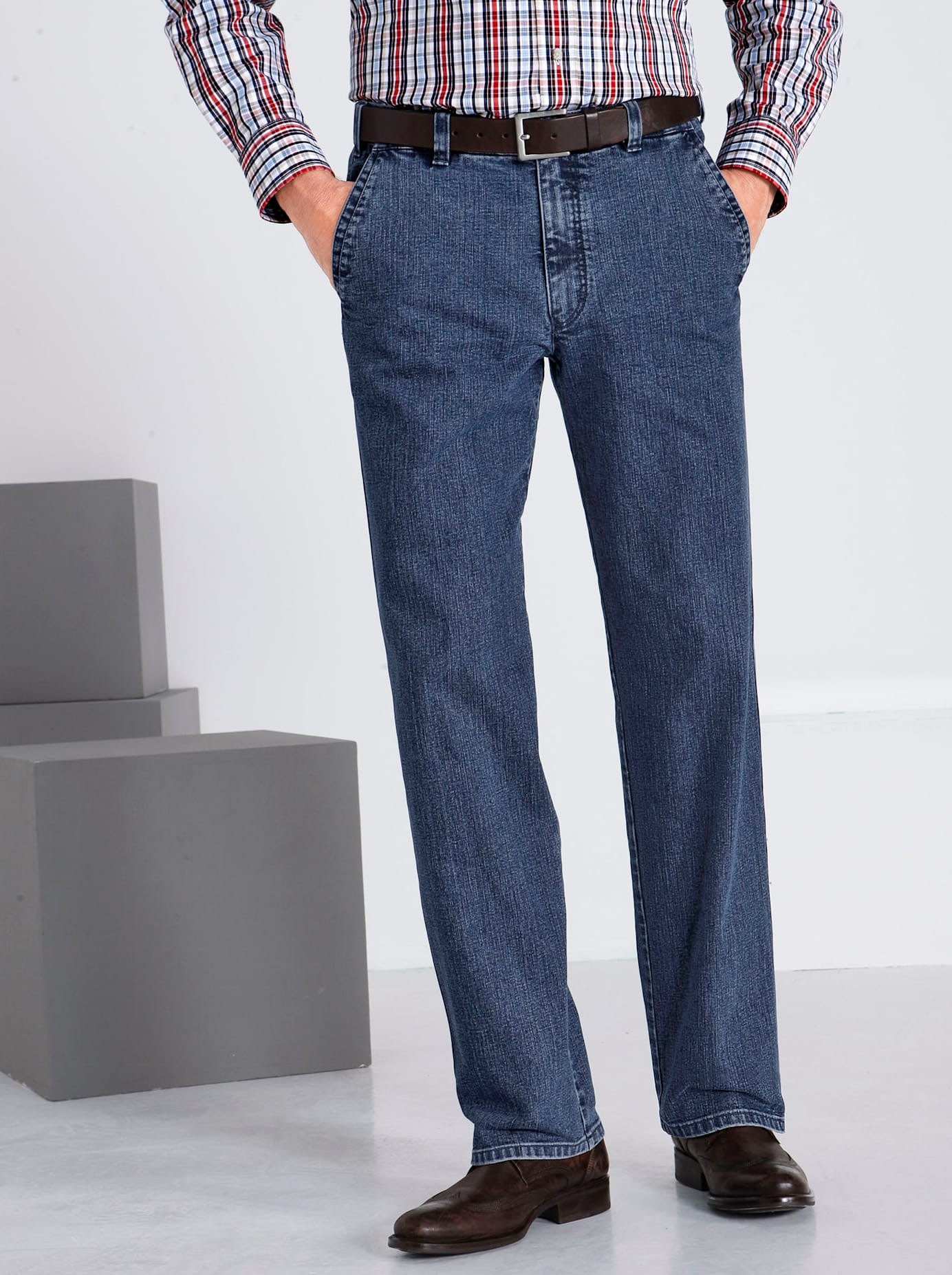 Classic Comfort-fit-Jeans 1 Stk. tlg. günstig online kaufen