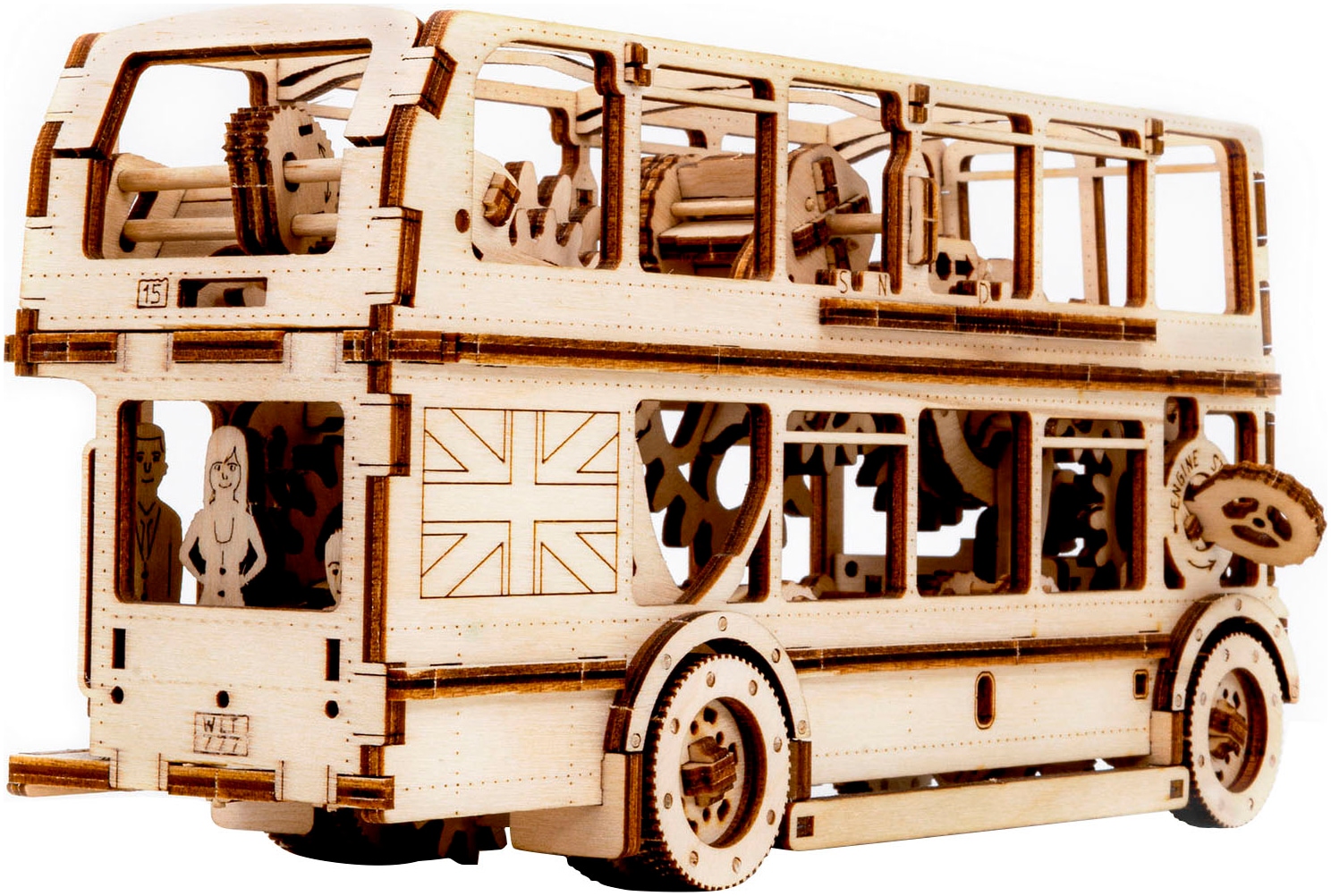 Revell® Modellbausatz »Revell Tiny Adventures, London Bus«, 1:40, Made in Europe