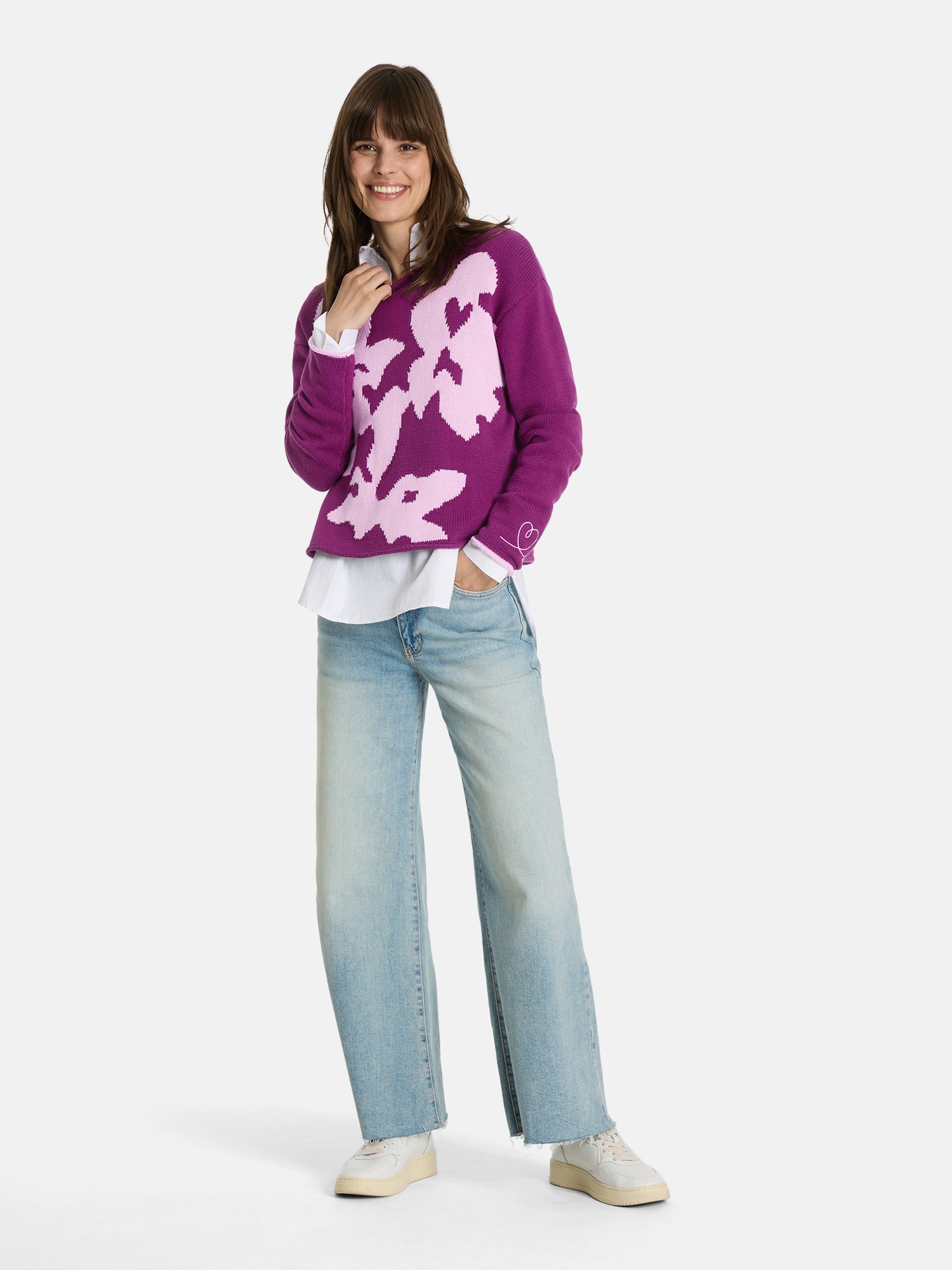 Lieblingsstück Strickpullover »SaraiL«, in lockerer Passform