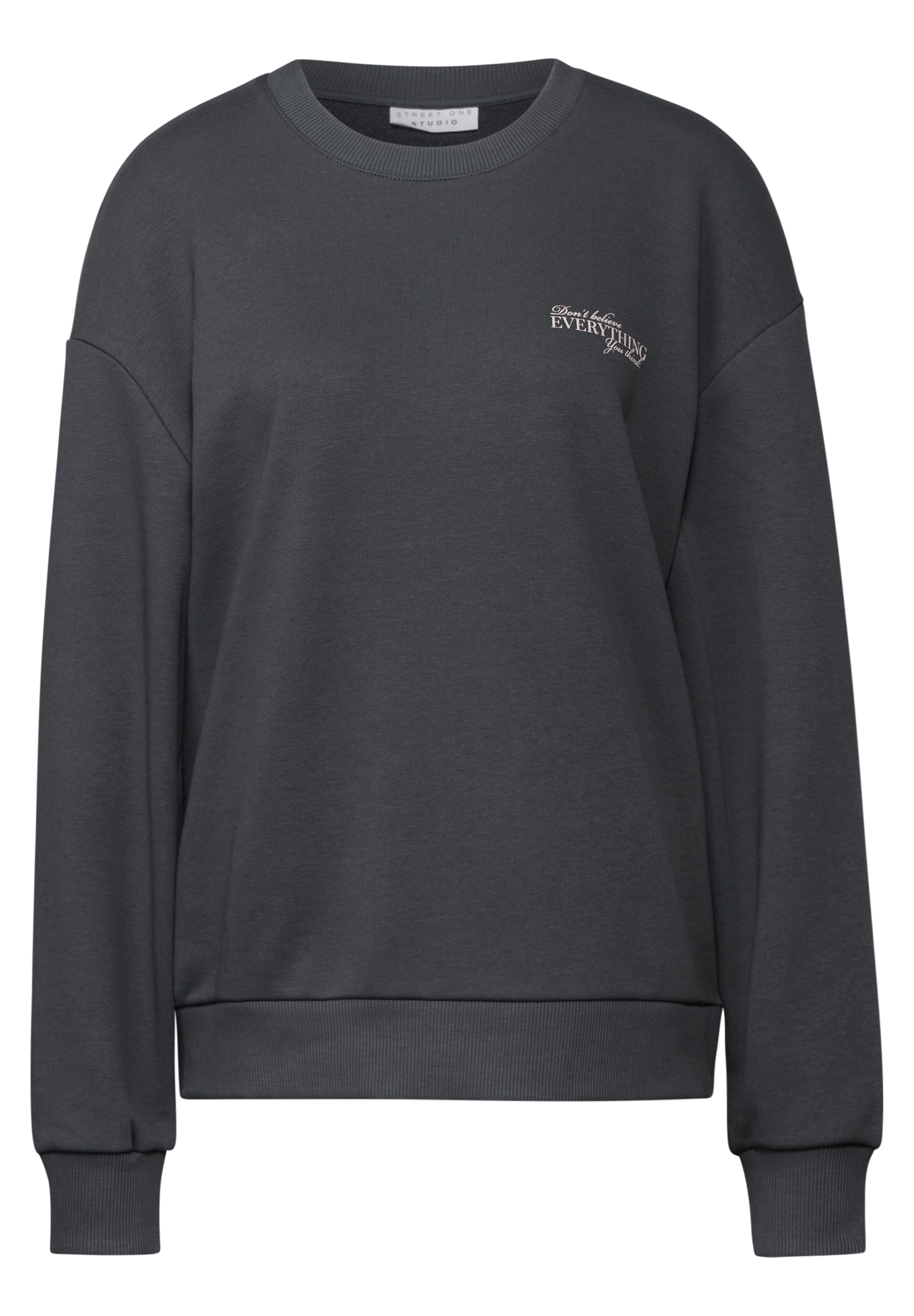 STREET ONE STUDIO Sweatshirt, im soften Baumwoll-Mix