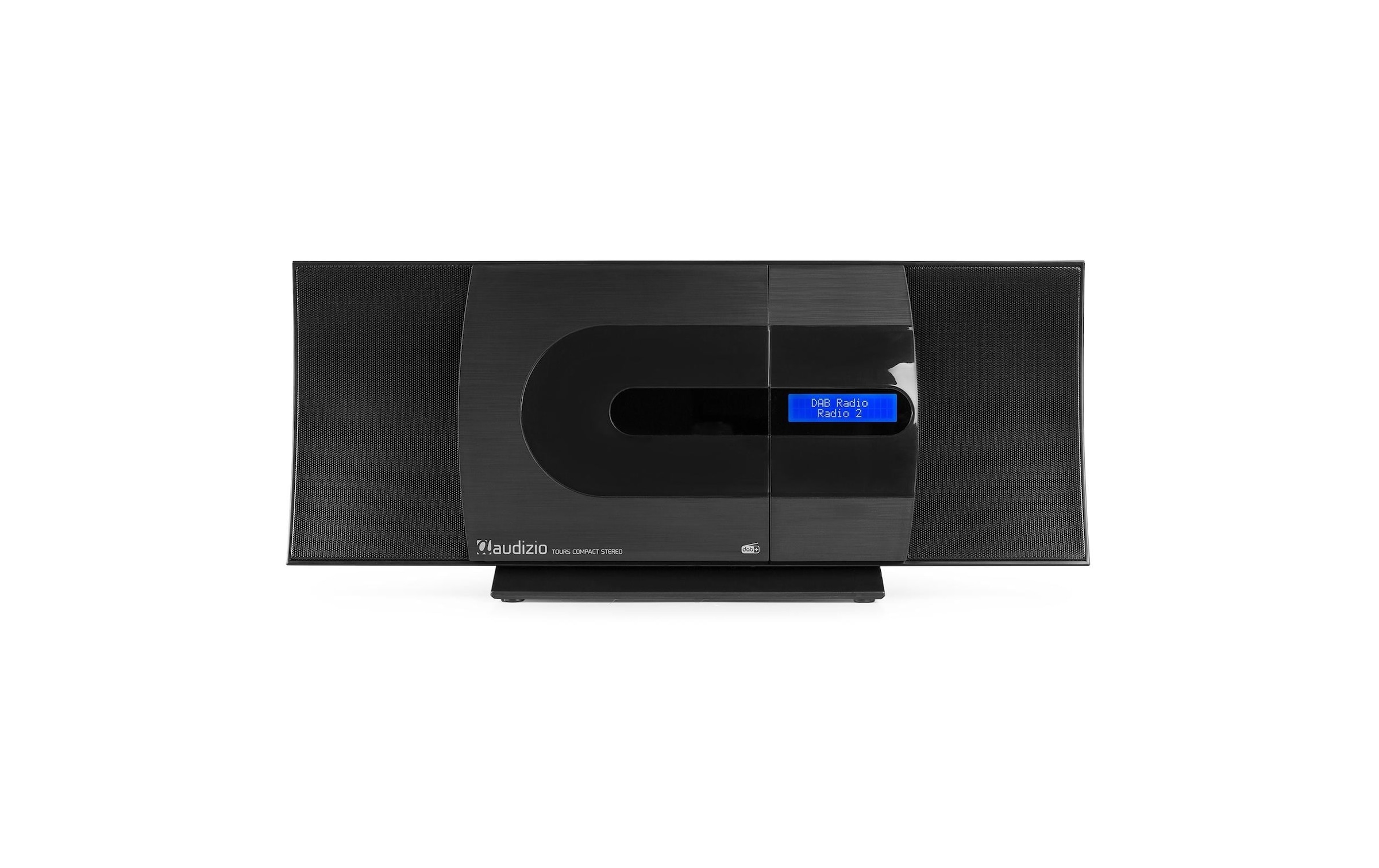 AUDIZIO CD-Radiorecorder »Tours Schwarz« ( 50 W)