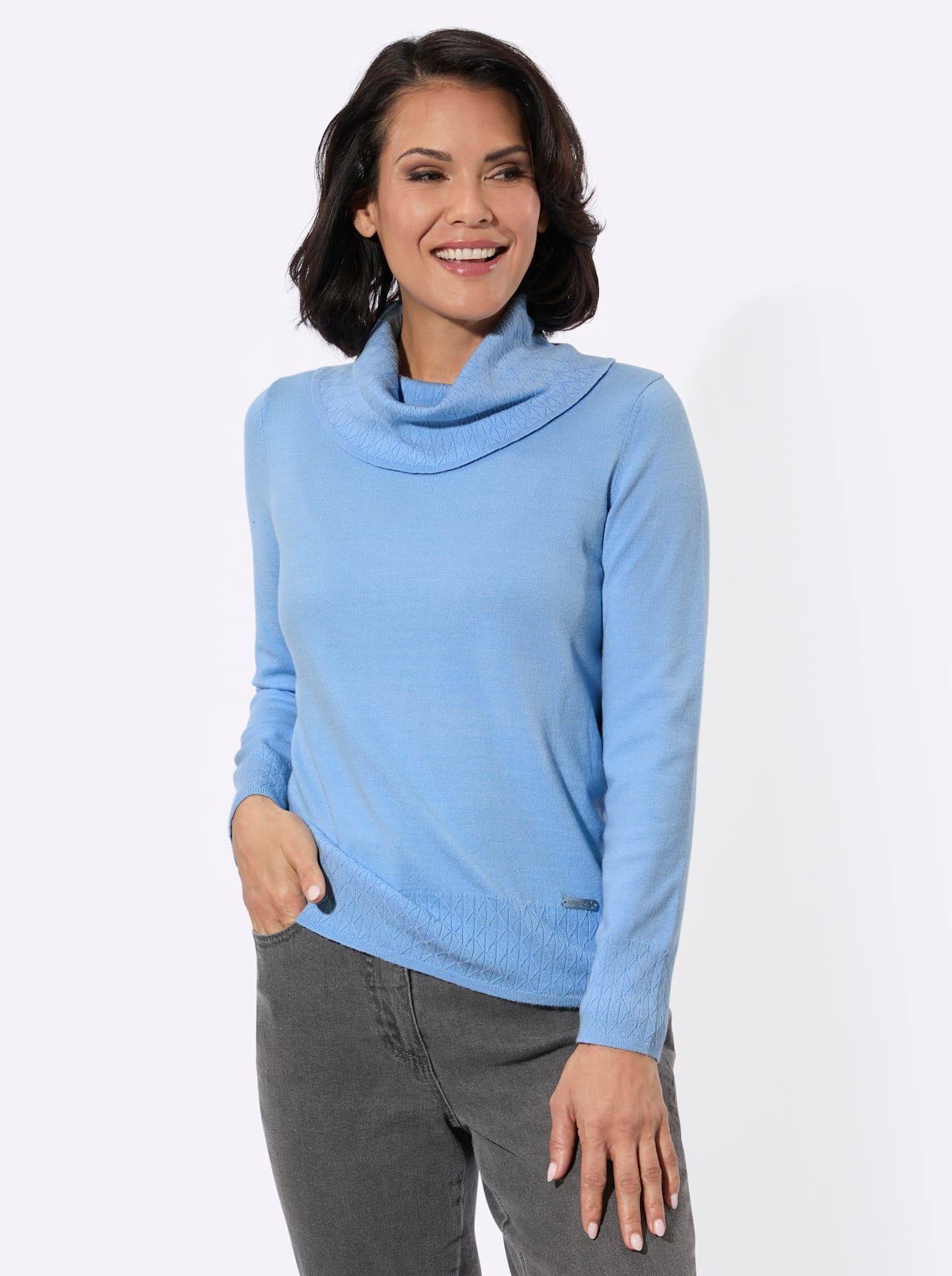 Casual Looks Rollkragenpullover »Rollkragen-Pullover«