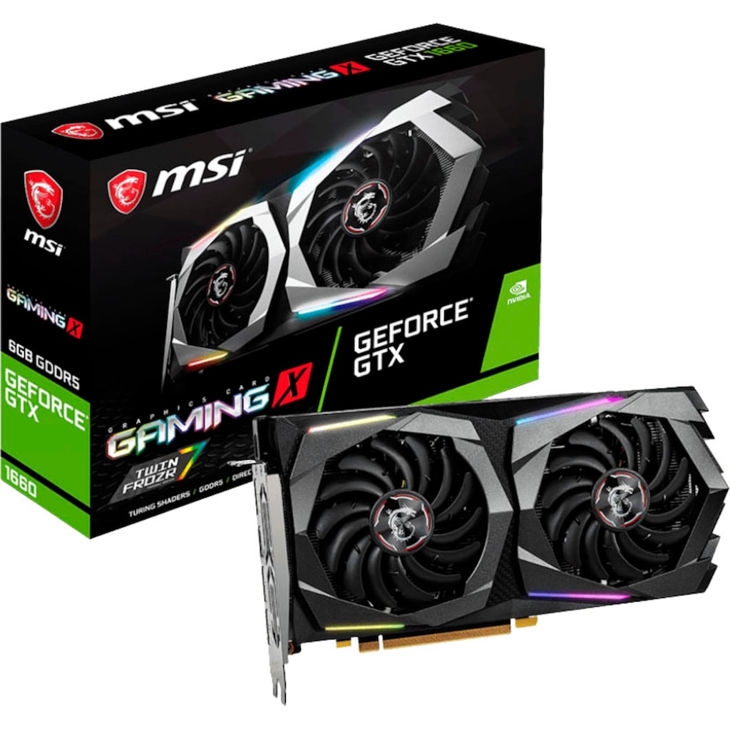 MSI Grafikkarte »GeForce GTX 1660 SUPER™ GAMING X«, 6 GB, GDDR6