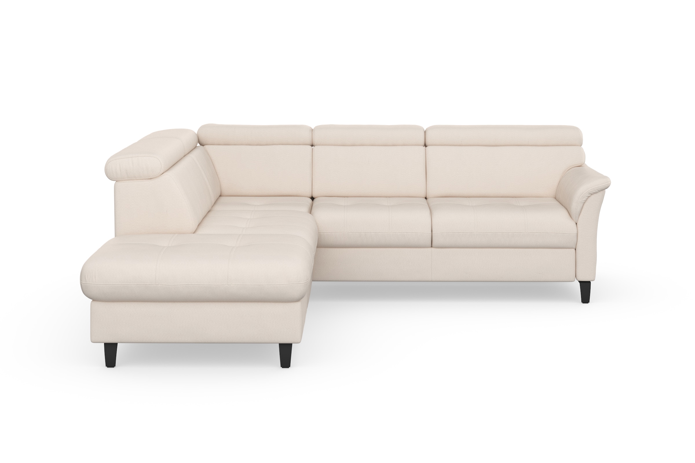 sit&more Ecksofa "Marano L-Form" inklusive Kopfteilverstellung, optional Schlaffunktion & Bettkasten