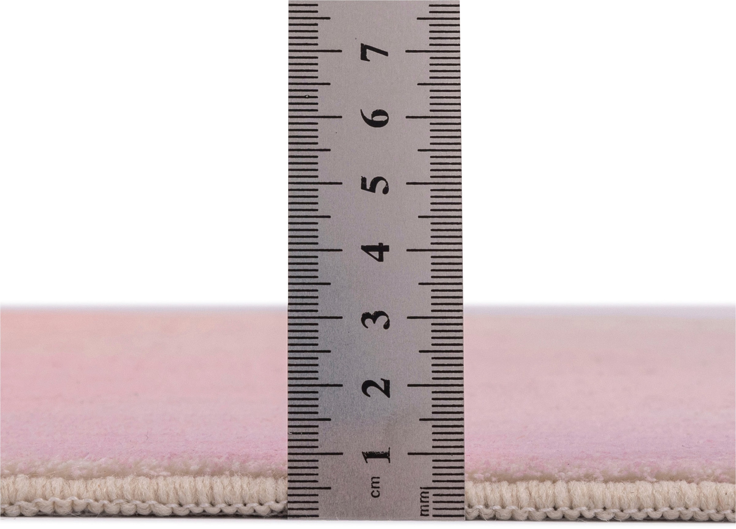 Gino Falcone Badematte »Ariella GF-154«, rutschhemmend beschichtet, fußbodenheizungsgeeignet, Badteppich, bedruckt, modernes Design, Farbverlauf, weich & kuschelig