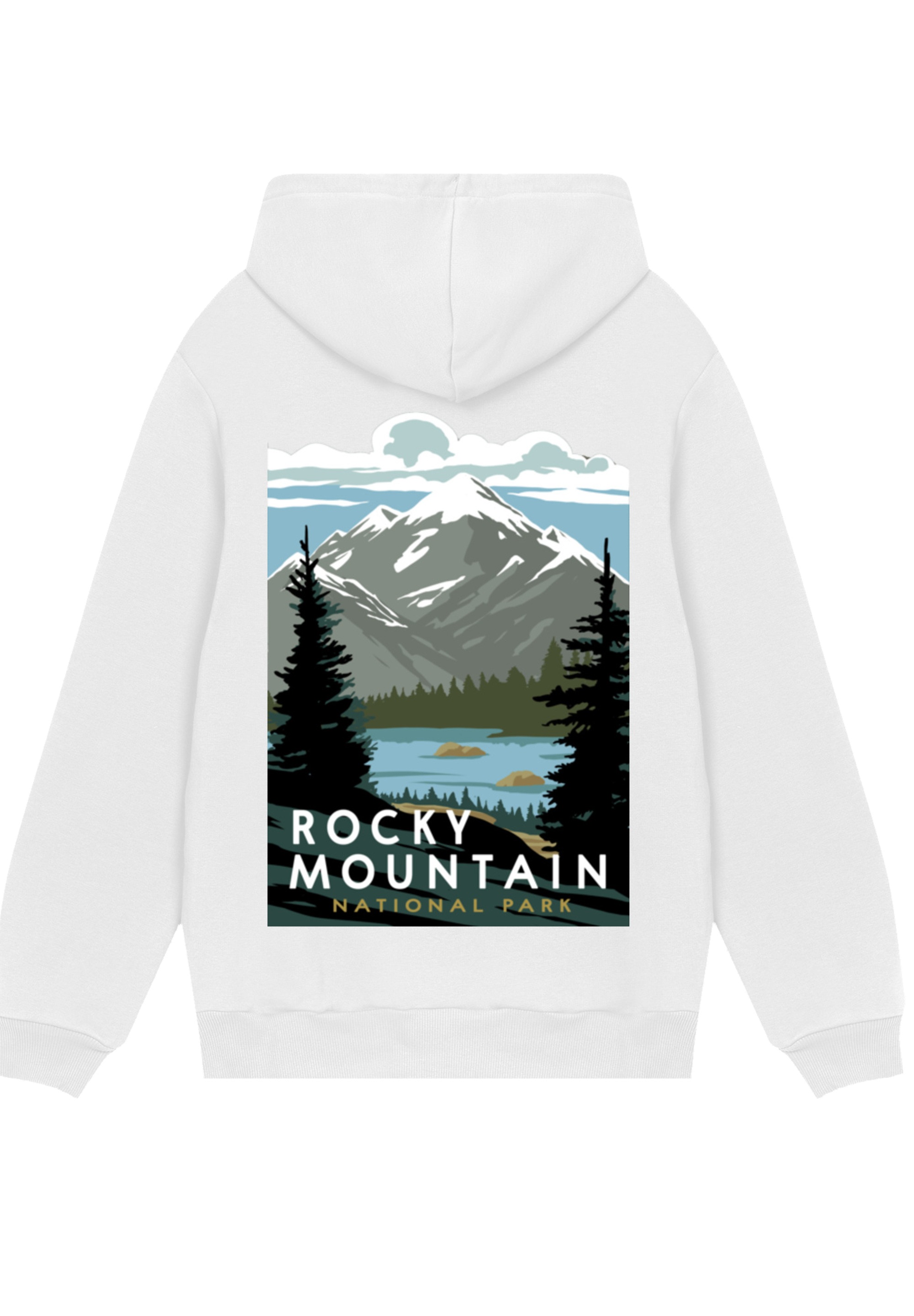 F4NT4STIC Kapuzenpullover "US National Parks Rocky Mountain National Park", günstig online kaufen