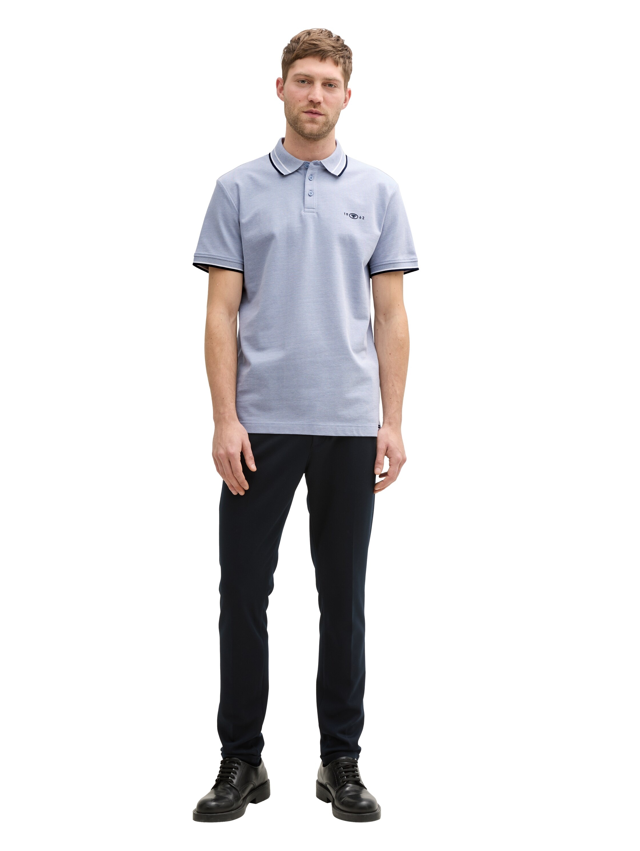 TOM TAILOR Poloshirt, mit Logo Stickerei