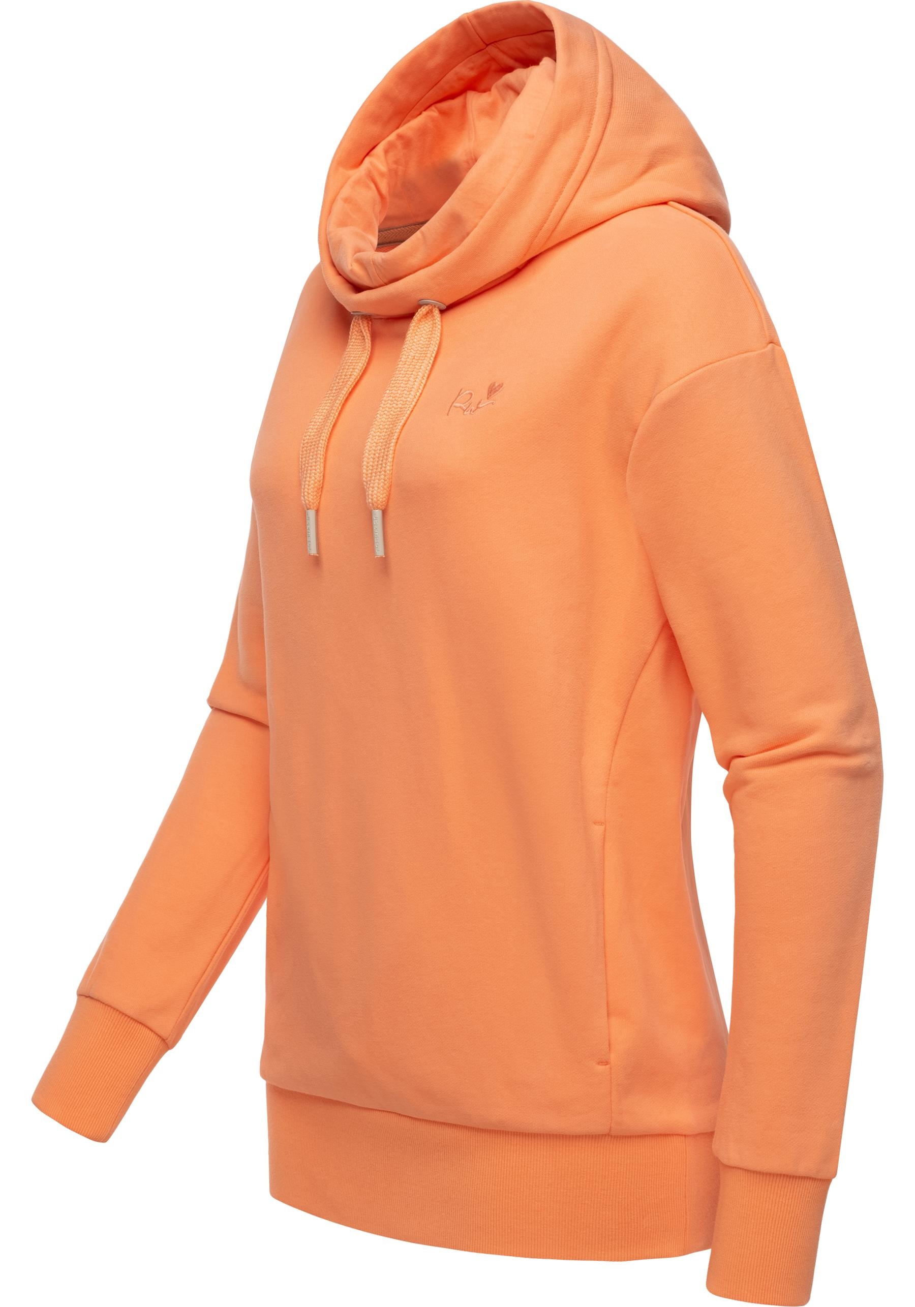 Ragwear Stehkragenpullover "Yodis" modischer Kapuzenpullover mit hohem Krag günstig online kaufen