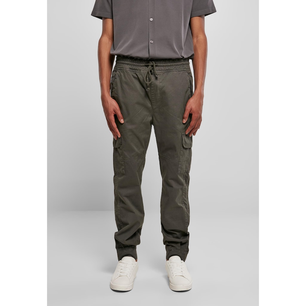 URBAN CLASSICS Cargohose »Urban Classics Herren Military Jogg Pants«, (1 tlg.)