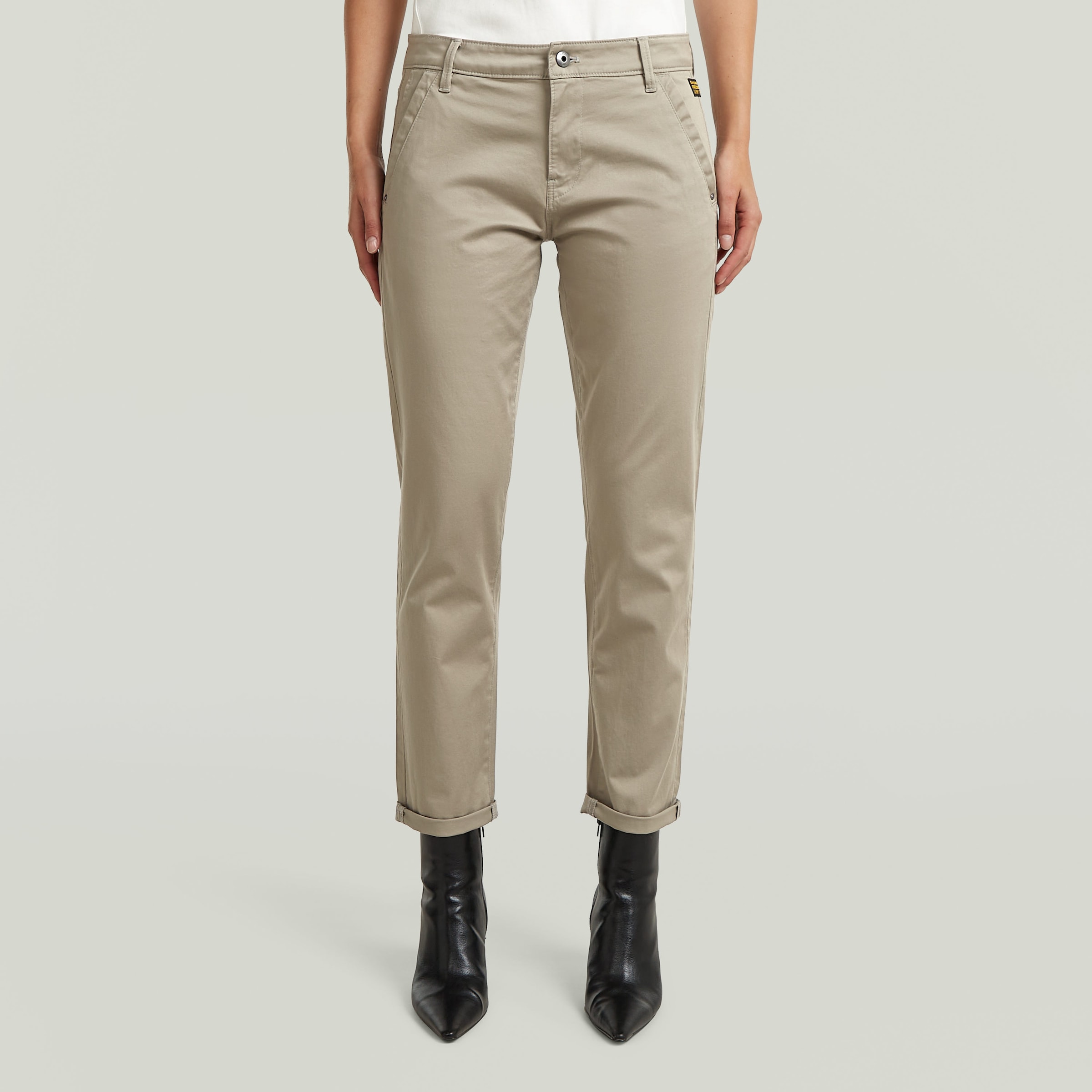G-STAR "Kate Chino Boyfriend" mit Relaxed Fit an Hüfte und Oberschenkeln