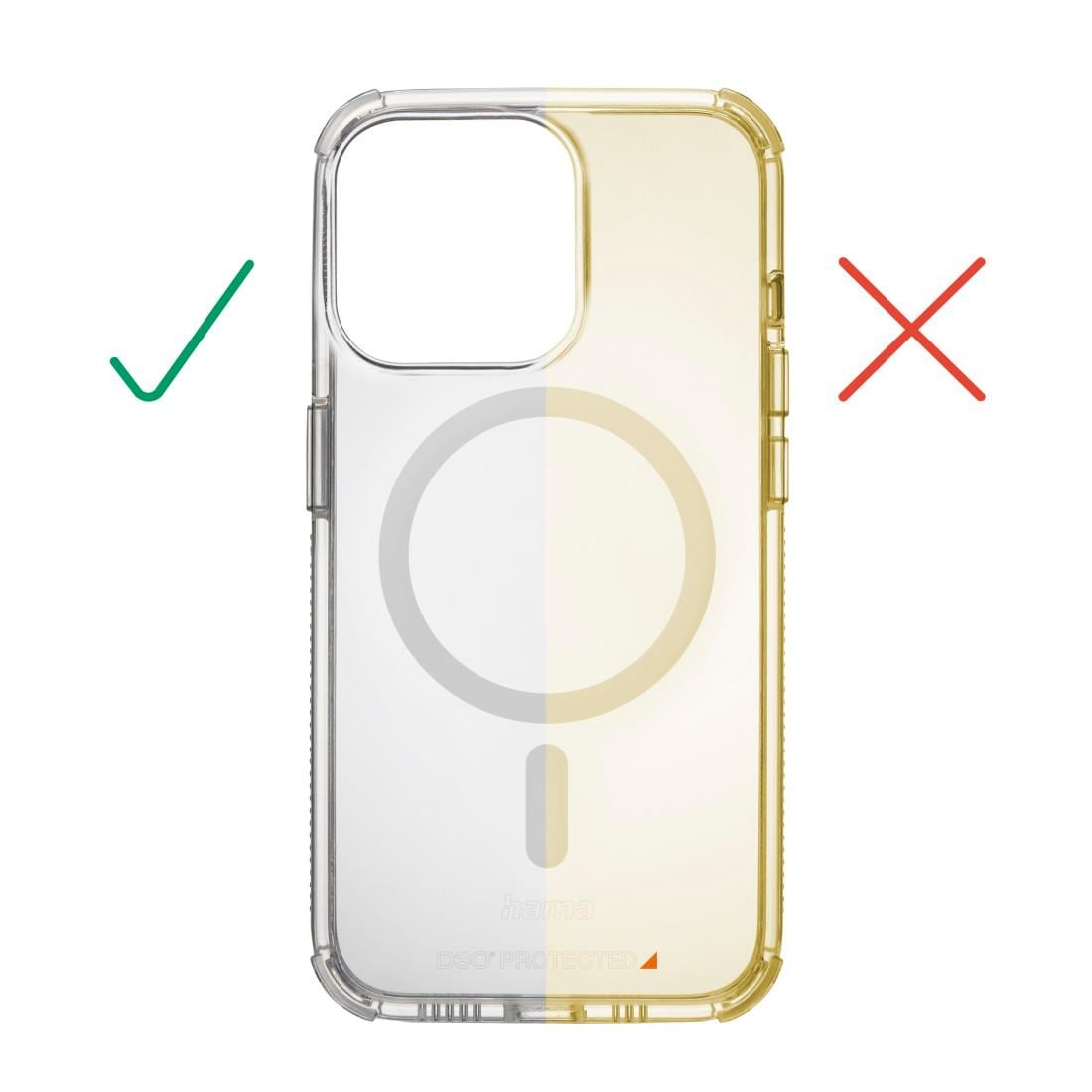 Hama Smartphone-Hülle »Handyhülle „Extreme Protect“ für iPhone 16 Pro (für MagSafe, stoßfest)«, iPhone 16 Pro, 16,0 cm (6,3 Zoll)