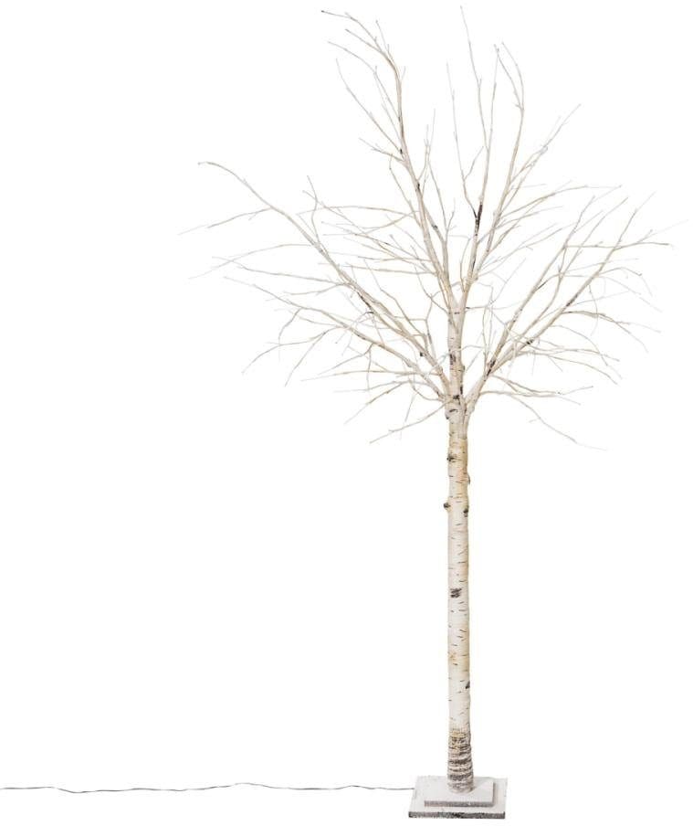 Schneider LED Baum »Crema«, 132 flammig-flammig, LED-Birke, Höhe