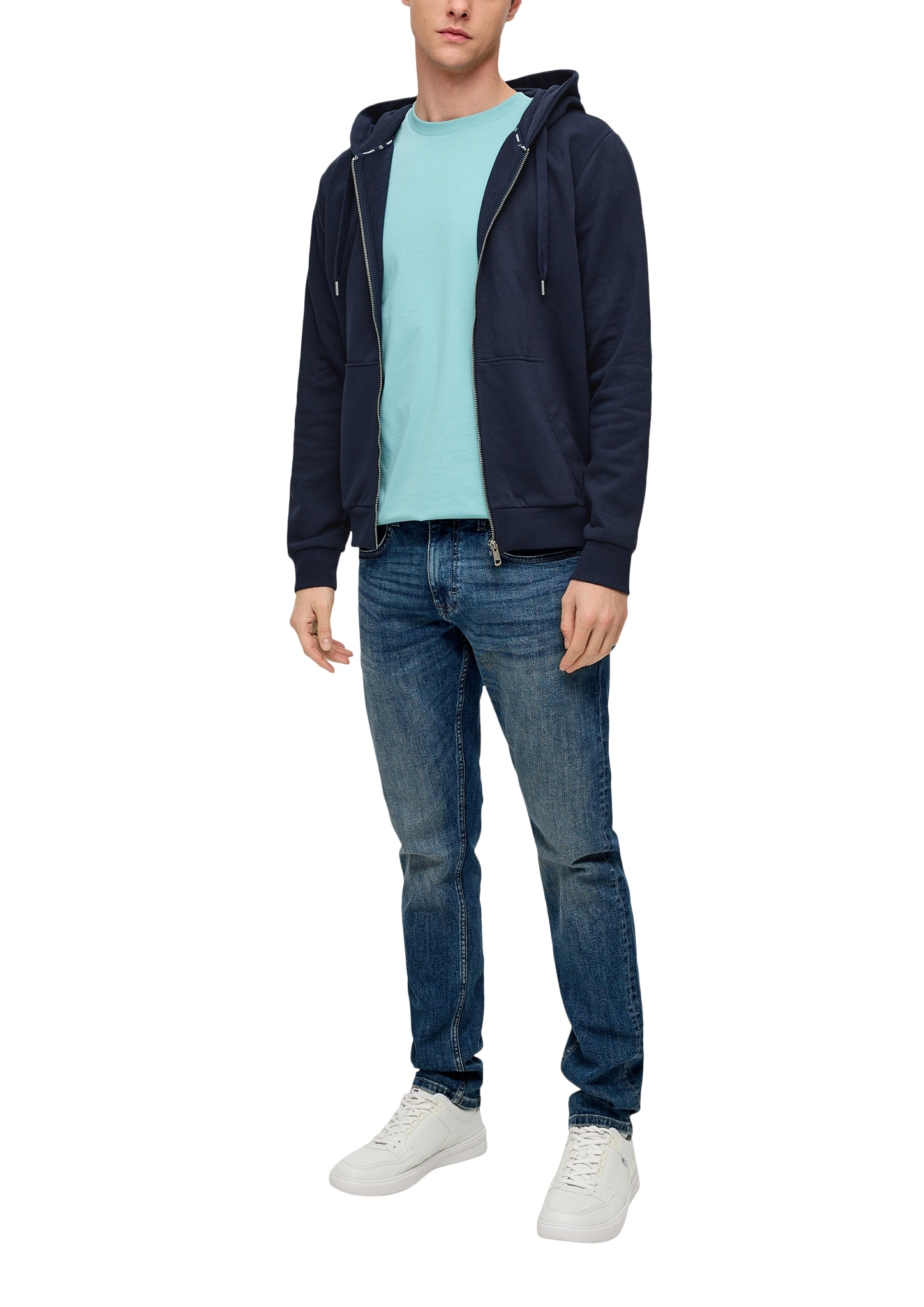 QS Kapuzensweatshirt, mit Kapuze