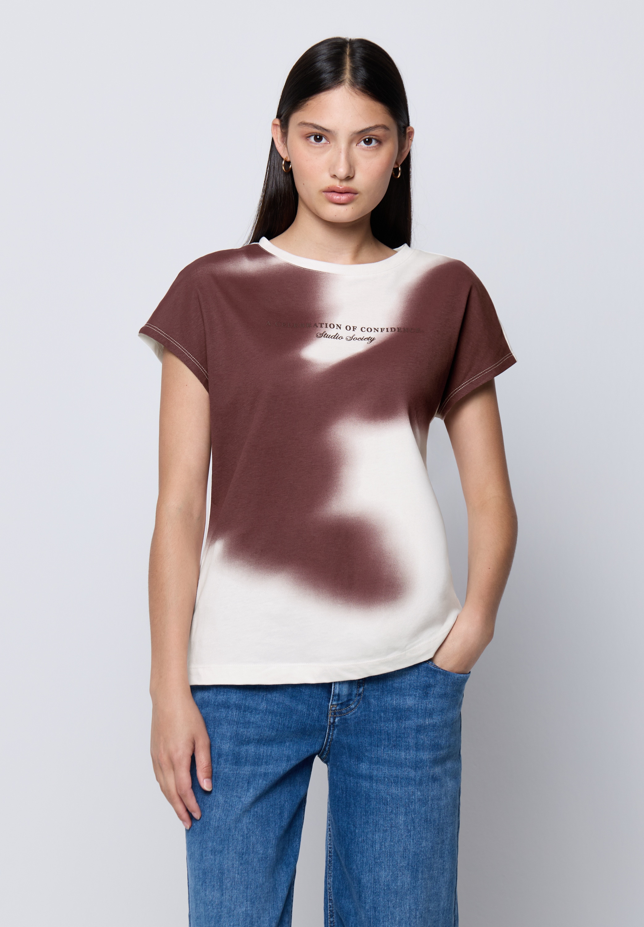 STREET ONE STUDIO Print-Shirt, aus reiner Baumwolle günstig online kaufen