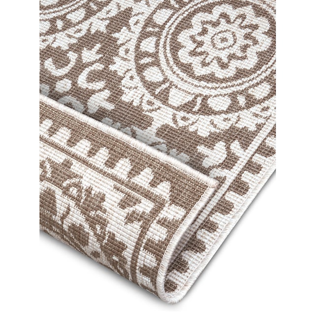 NORTHRUGS Läufer »Jardin«, rechteckig, Wendeteppich, In-& Outdoor, Vintage,  Balkon, Garten, Wohnzimmer, Flur | BAUR