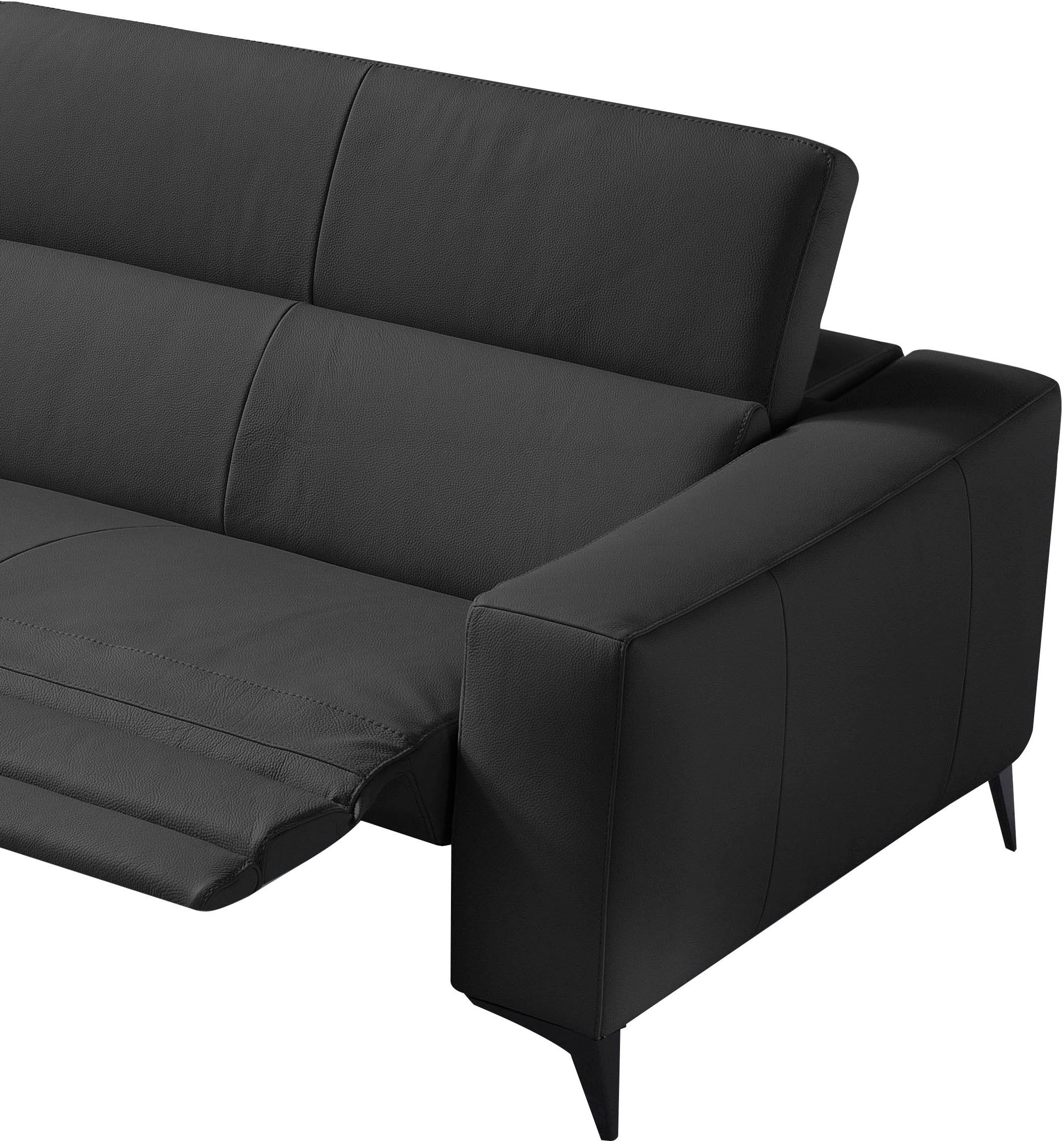 Egoitaliano Ecksofa "Edith, Designsofa mit hohem Sitzkomfort, L-Form", inkl günstig online kaufen