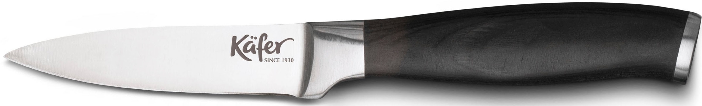 Käfer Magnet-Messerblock, 5 tlg., inkl. 3 Messern, 1 Schere, Eisgehärtete Klingen aus rostfreiem Stahl