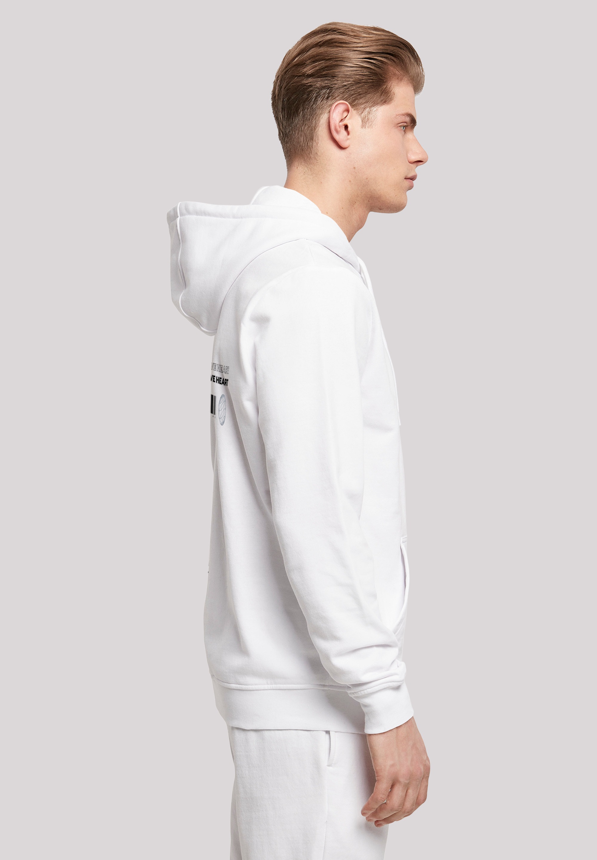 F4NT4STIC Kapuzenpullover »Brave Heart HOODIE«, Print