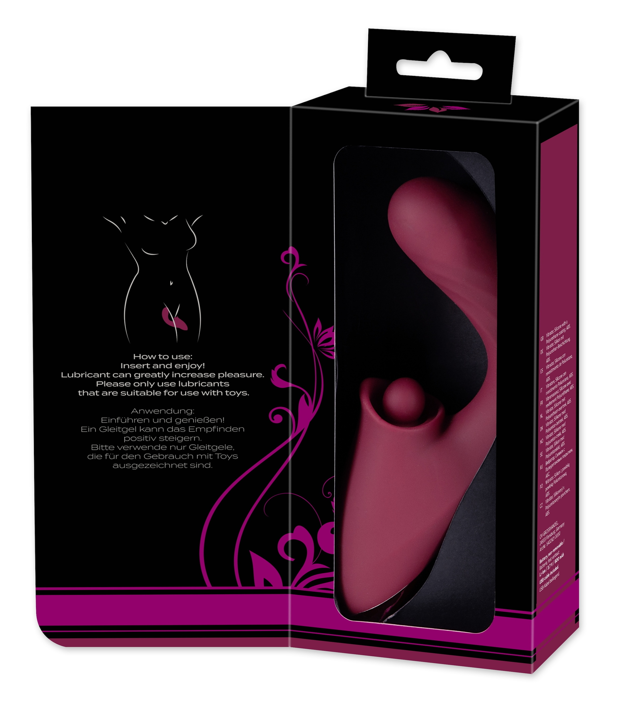 Javida Vibrator »Stoßvibrator 3 Function Vibrator«