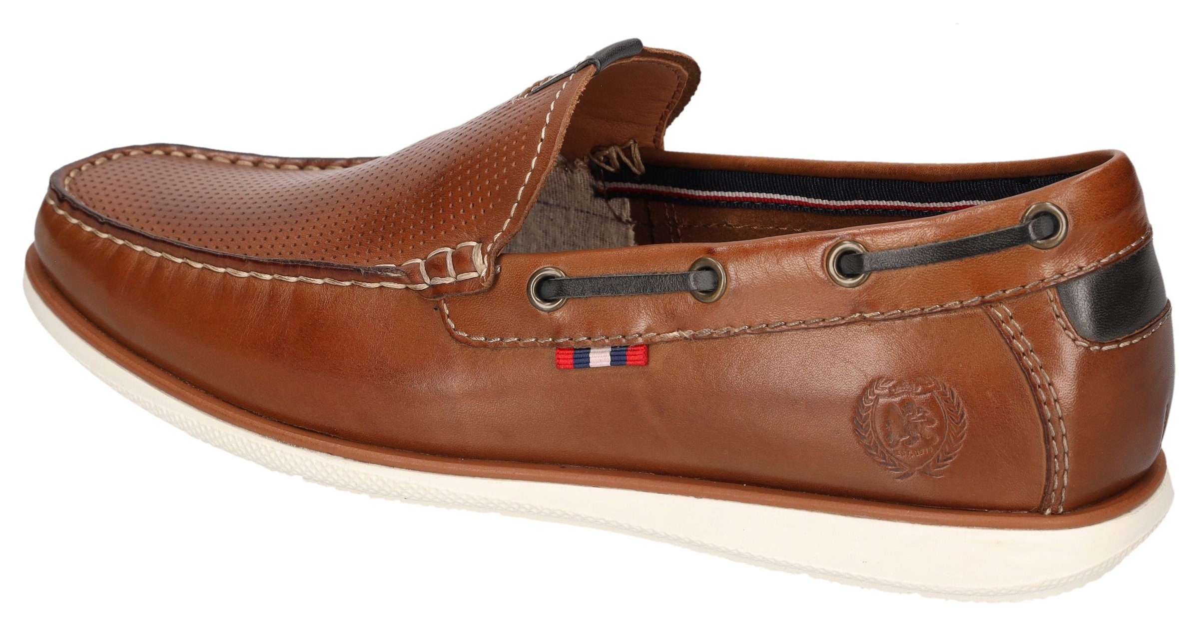 LERROS Loafer  Slipper, Schlupfschuh, Mokassin, Halbschuh mit Perforation