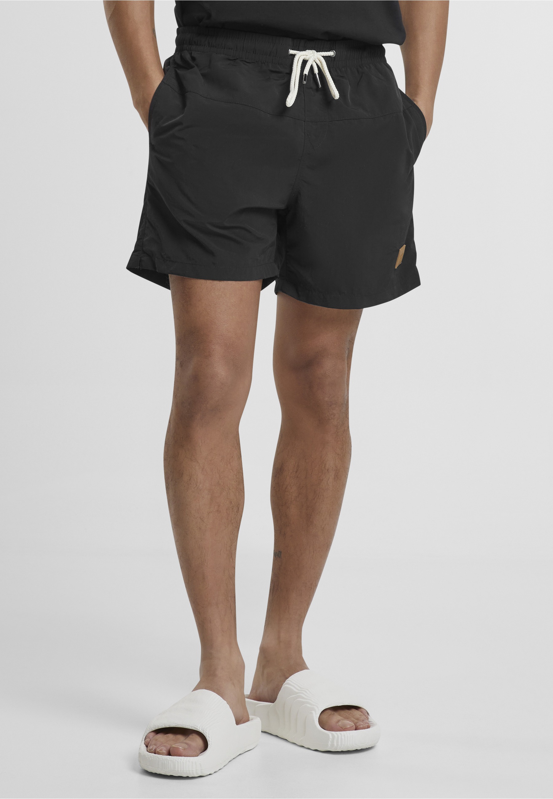 URBAN CLASSICS Badeshorts »Urban Classics Herren Block Swim Shorts 2-Pack«