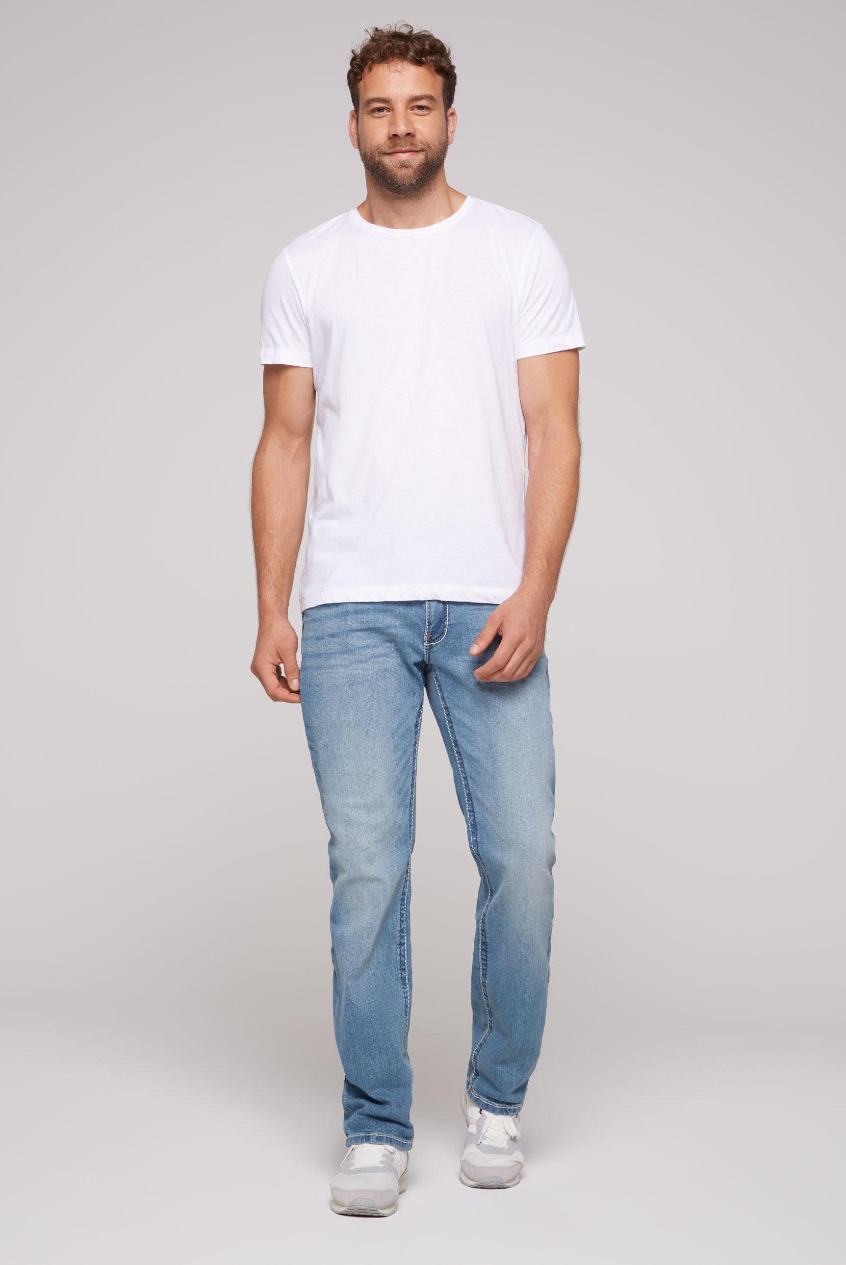 CAMP DAVID Comfort-fit-Jeans, mit zwei Leibhöhen