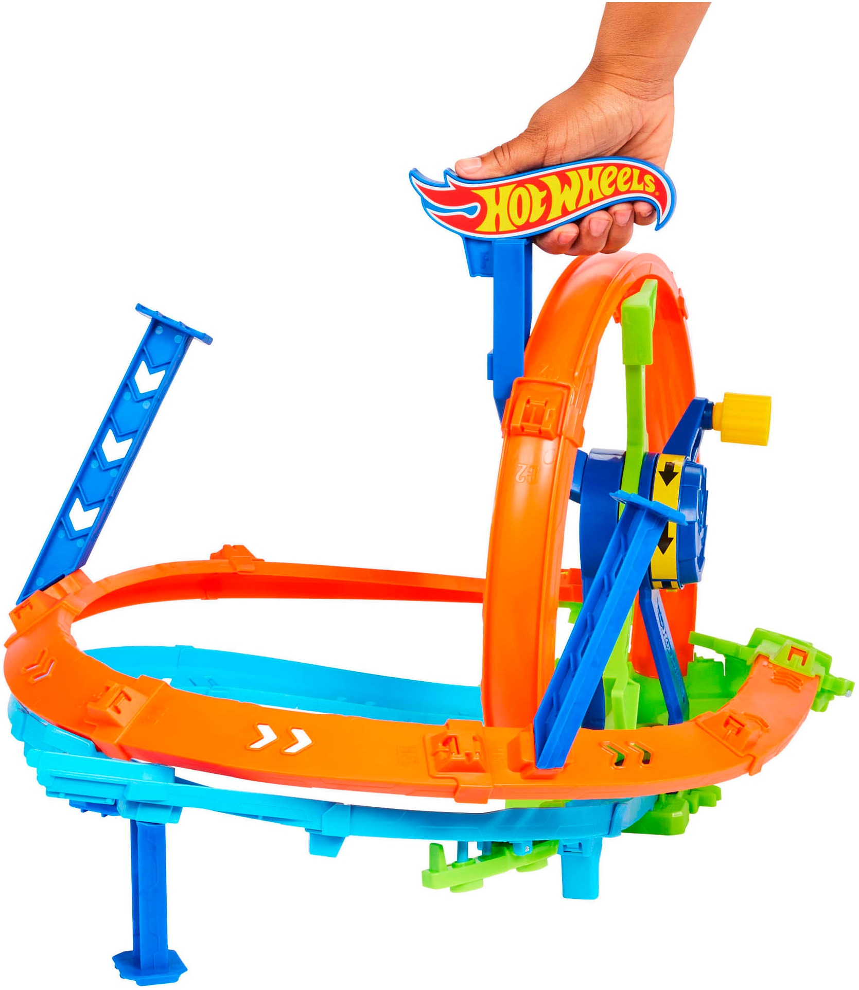 Hot Wheels Autorennbahn »Hot Wheels Action Loop & Crash«