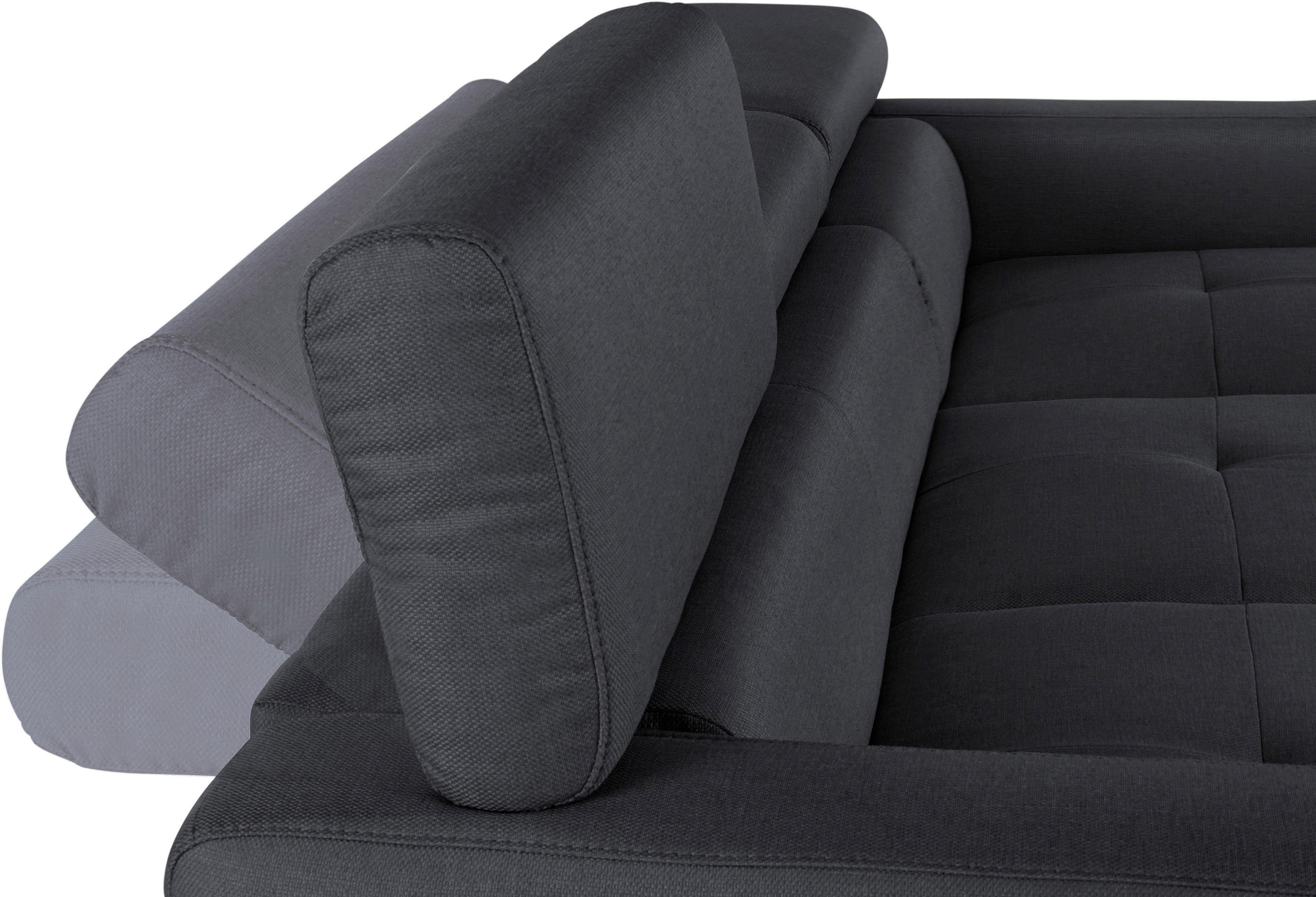 Thumbnail - COTTA Ecksofa "Sammy L-Form", mit Kopfteilverstellung, wahlweise mit Bettfunktion & Bettkasten
