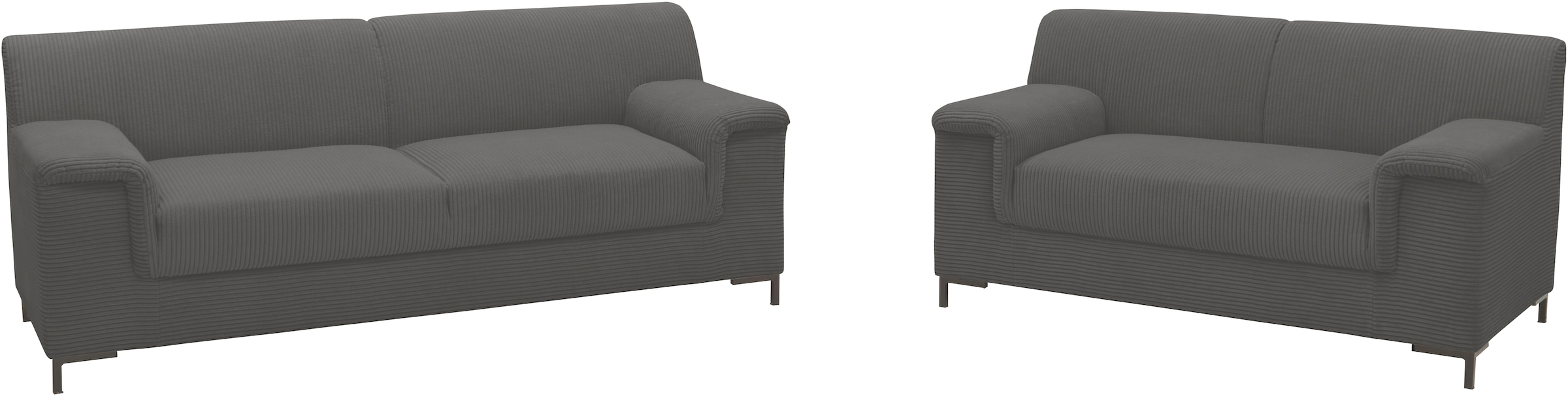 Home affaire Polstergarnitur "Jamie 2, auch in Cord, Set: bestehend aus 1,5 günstig online kaufen