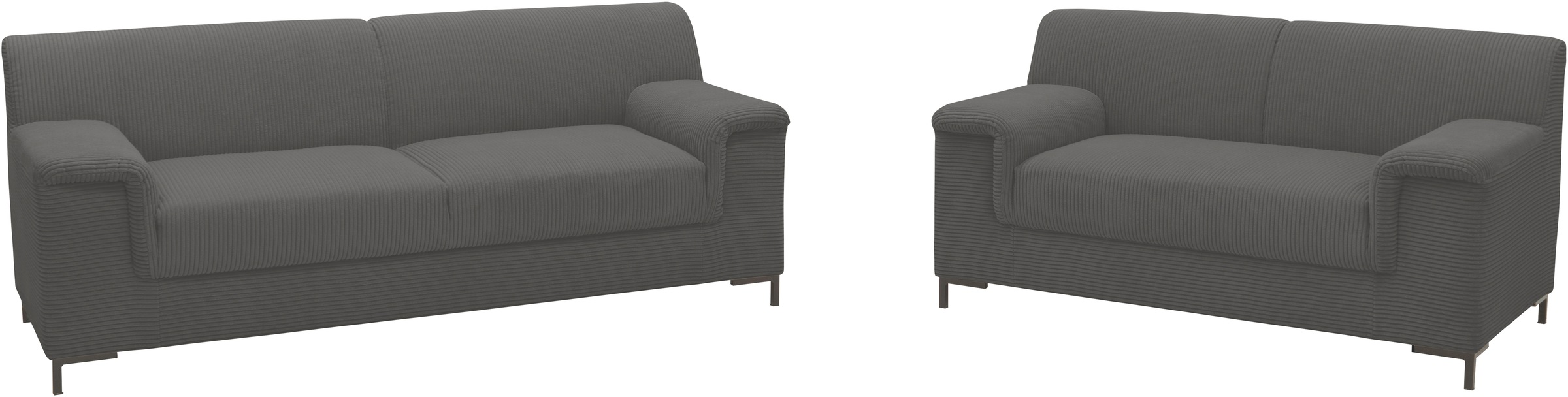 INOSIGN Polstergarnitur "Jamie 2, auch in Cord, Set: bestehend aus 1,5- und günstig online kaufen