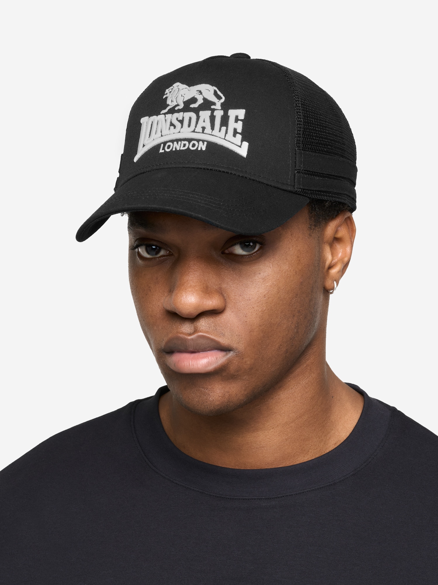 Lonsdale Trucker Cap »HOLLINHURST« Trucker Cap, aus Baumwolle und Polyester, für Erwachsene