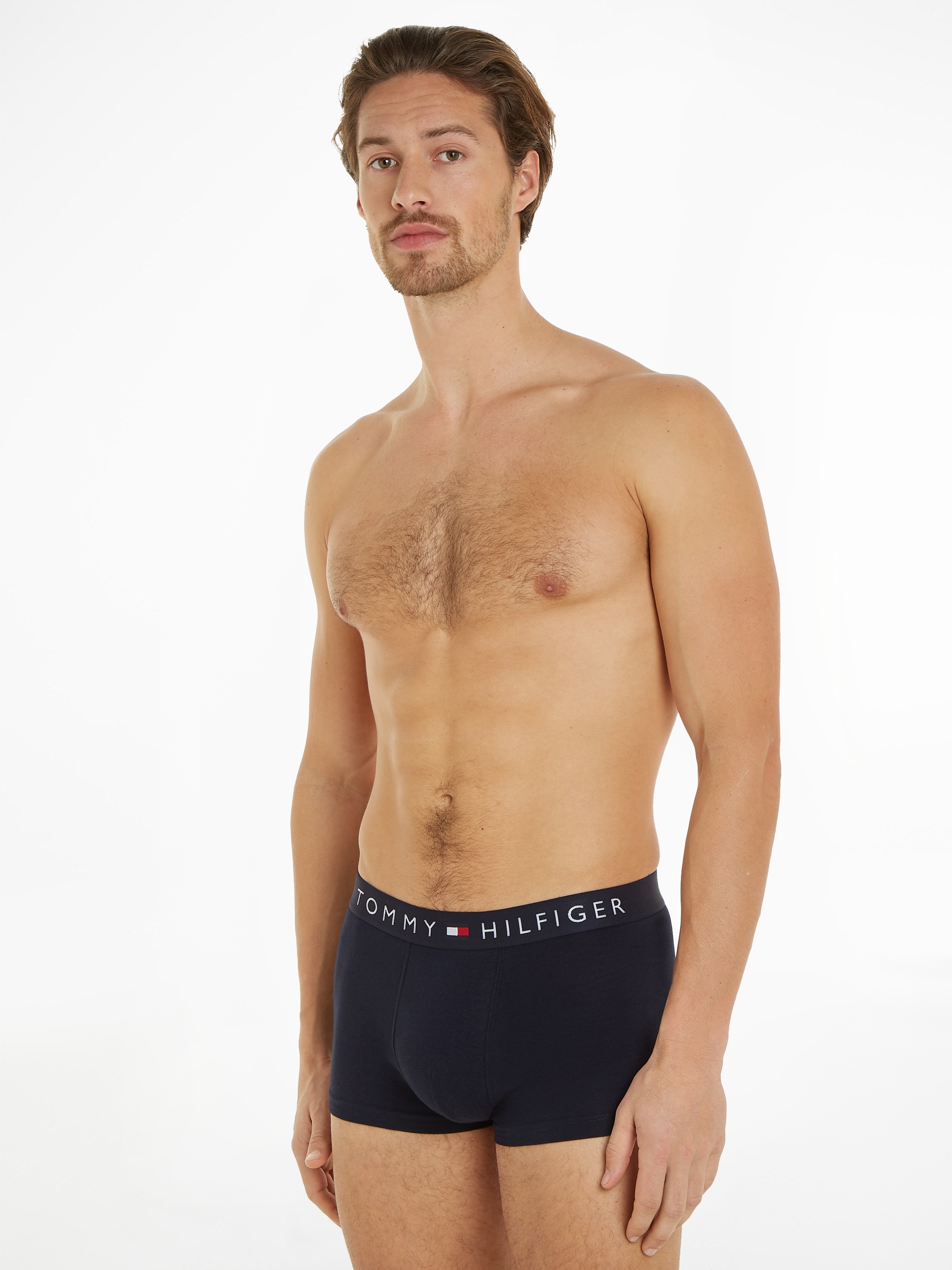 Tommy Hilfiger Underwear Trunk "3P TRUNK WB", (Packung, 3 St., 3er), mit Lo günstig online kaufen