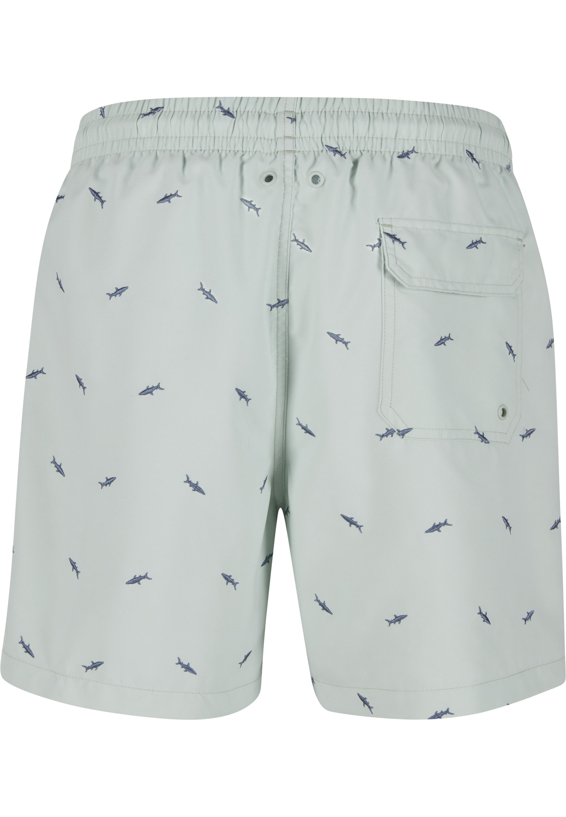 URBAN CLASSICS Badeshorts »Urban Classics Herren Embroidery Swim Shorts«