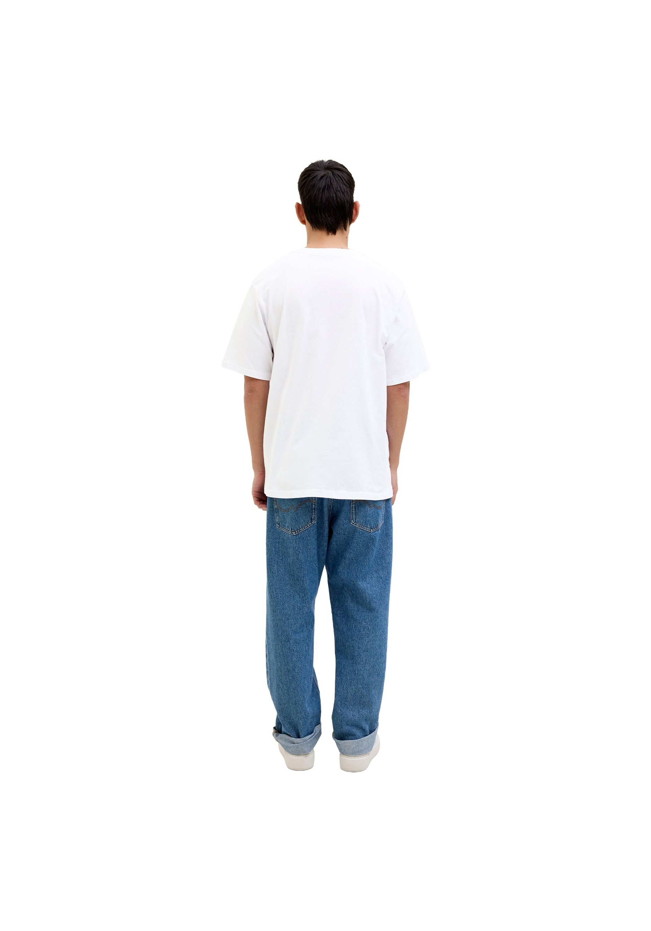 Jack & Jones T-Shirt »T-Shirt JJHUGO LOOSE TEE SS CREW NECK 5er Pack« 5 tlg.