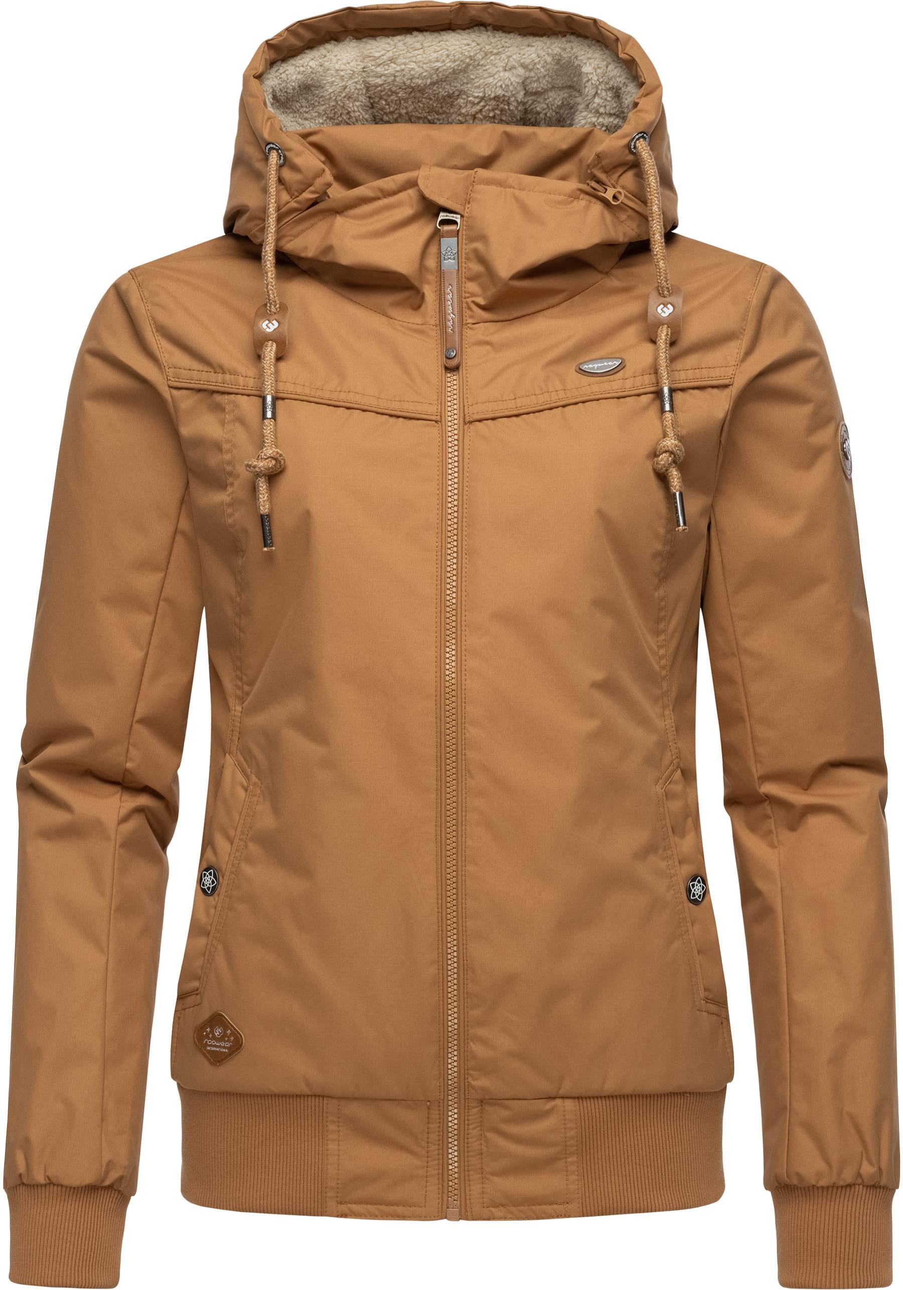Ragwear Winterjacke »Jotty Winter«, mit Kapuze, stylische Outdoorjacke mit abnehmbarer Kapuze