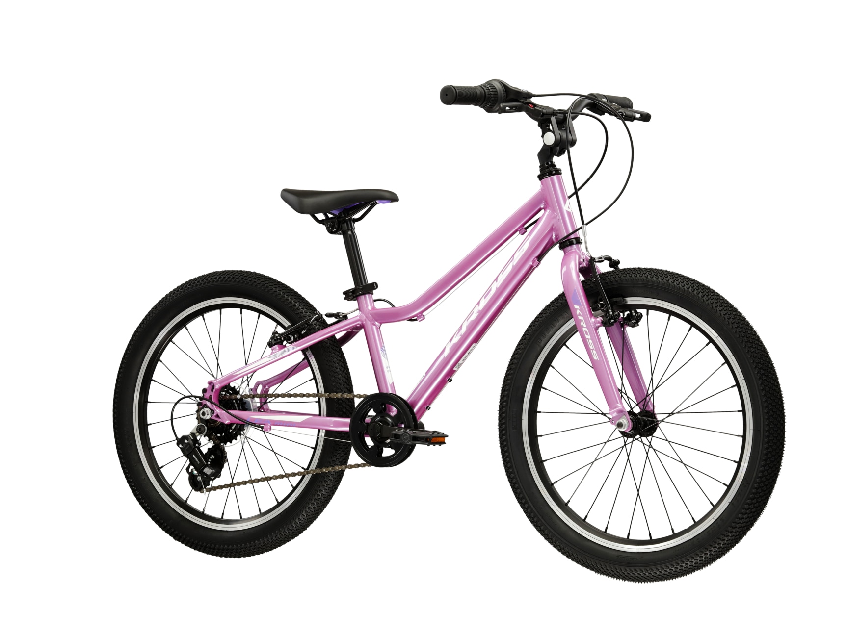 Kross Kinderfahrrad »KROSS Kinderrad 20" Lea Mini 1.0 Pink 6 Gänge« 6 Gang Shimano RV200 Schaltwerk Kettenschaltung Rahmen aus Aluminium Performance