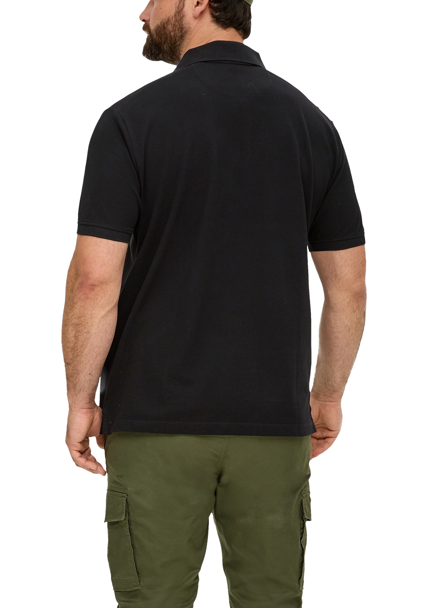 s.Oliver Men Big Sizes Poloshirt Kurzarm-Polo aus Baumwolle - Große Größen günstig online kaufen