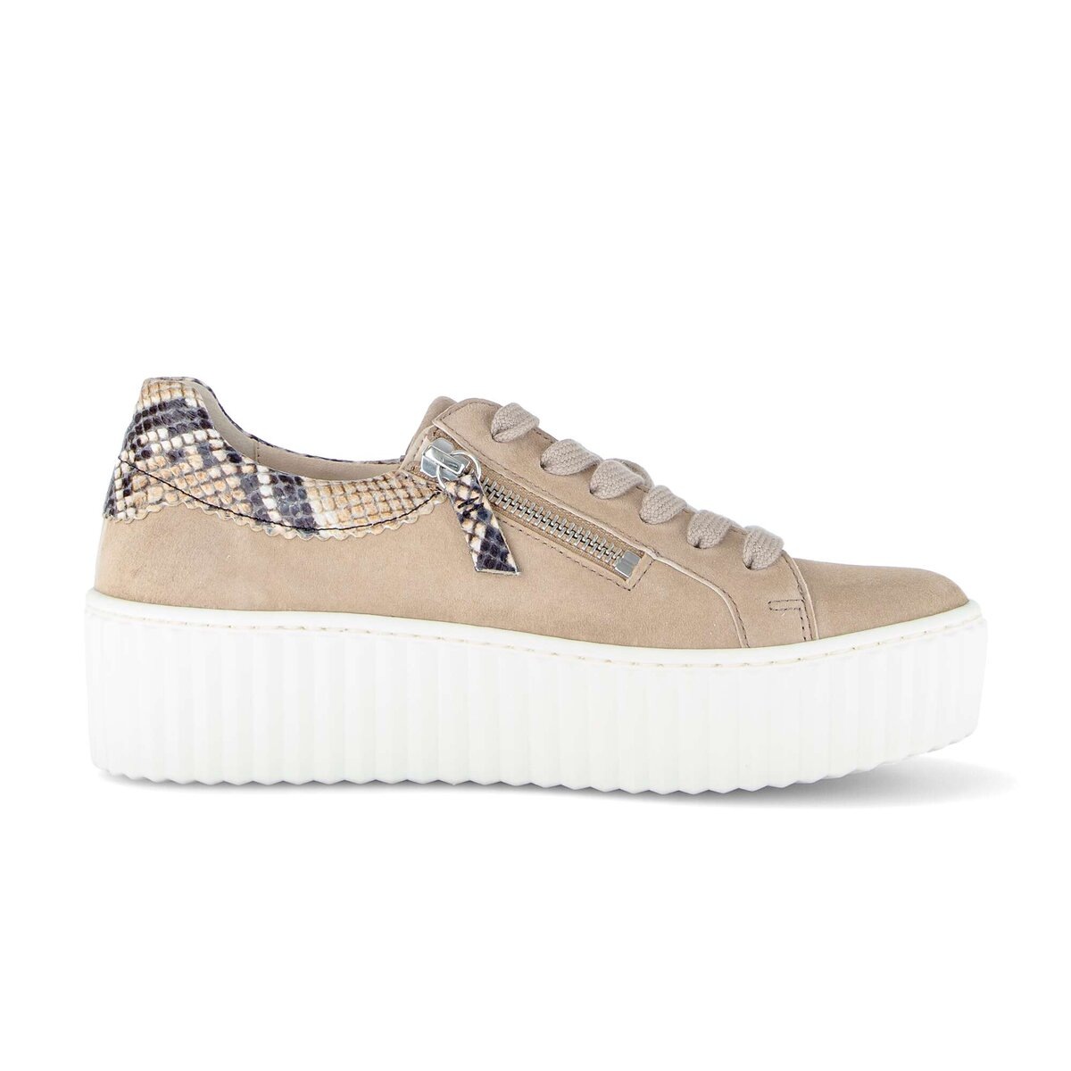 Sneaker GABOR "Sneaker low", Herren, Gr. 35, beige, Schuhe Sneaker 2