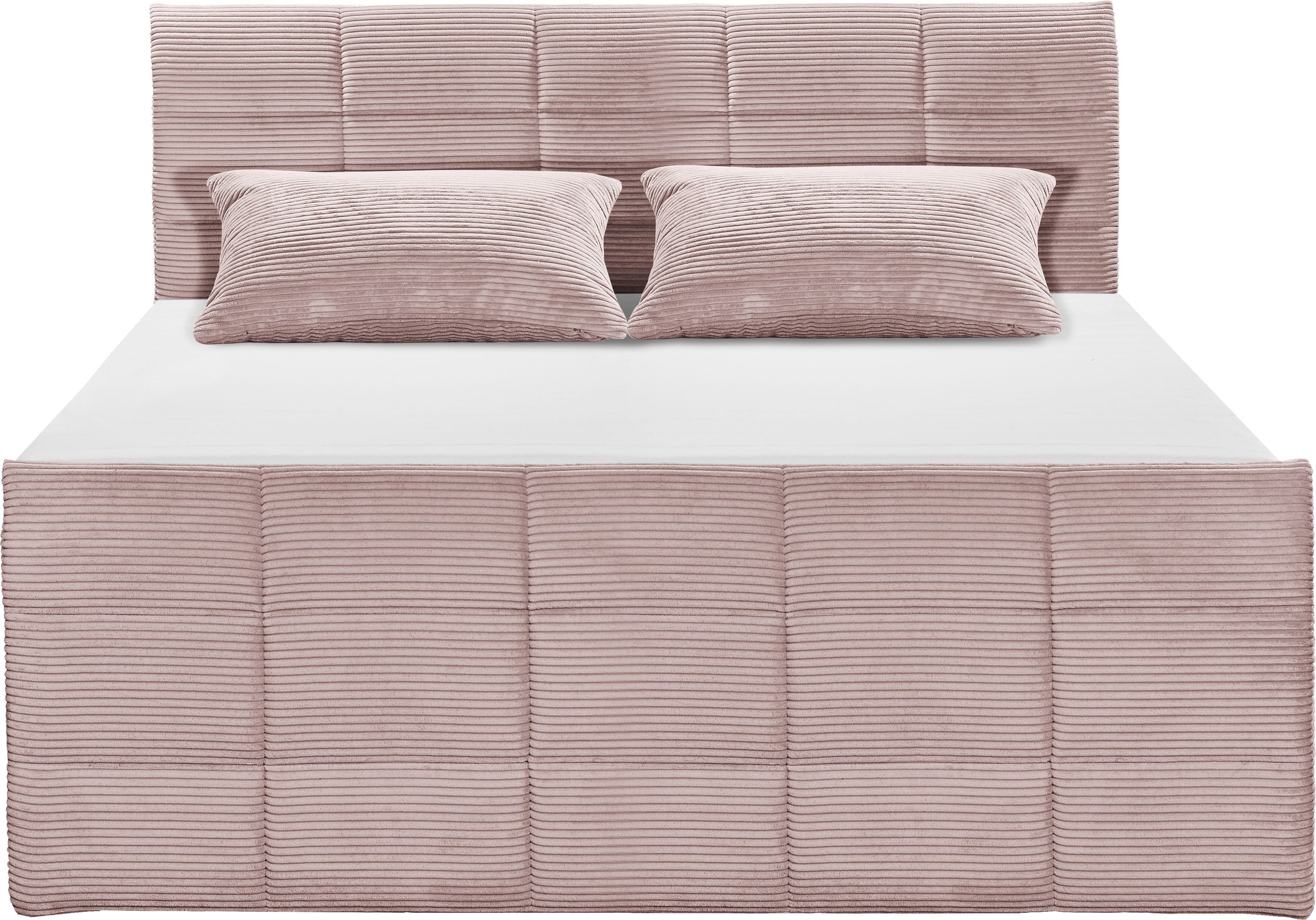 ED EXCITING DESIGN Boxspringbett »Bolivia«, harte Seite mit Kokosmatte, weiche Seite mit Filzabdeckung