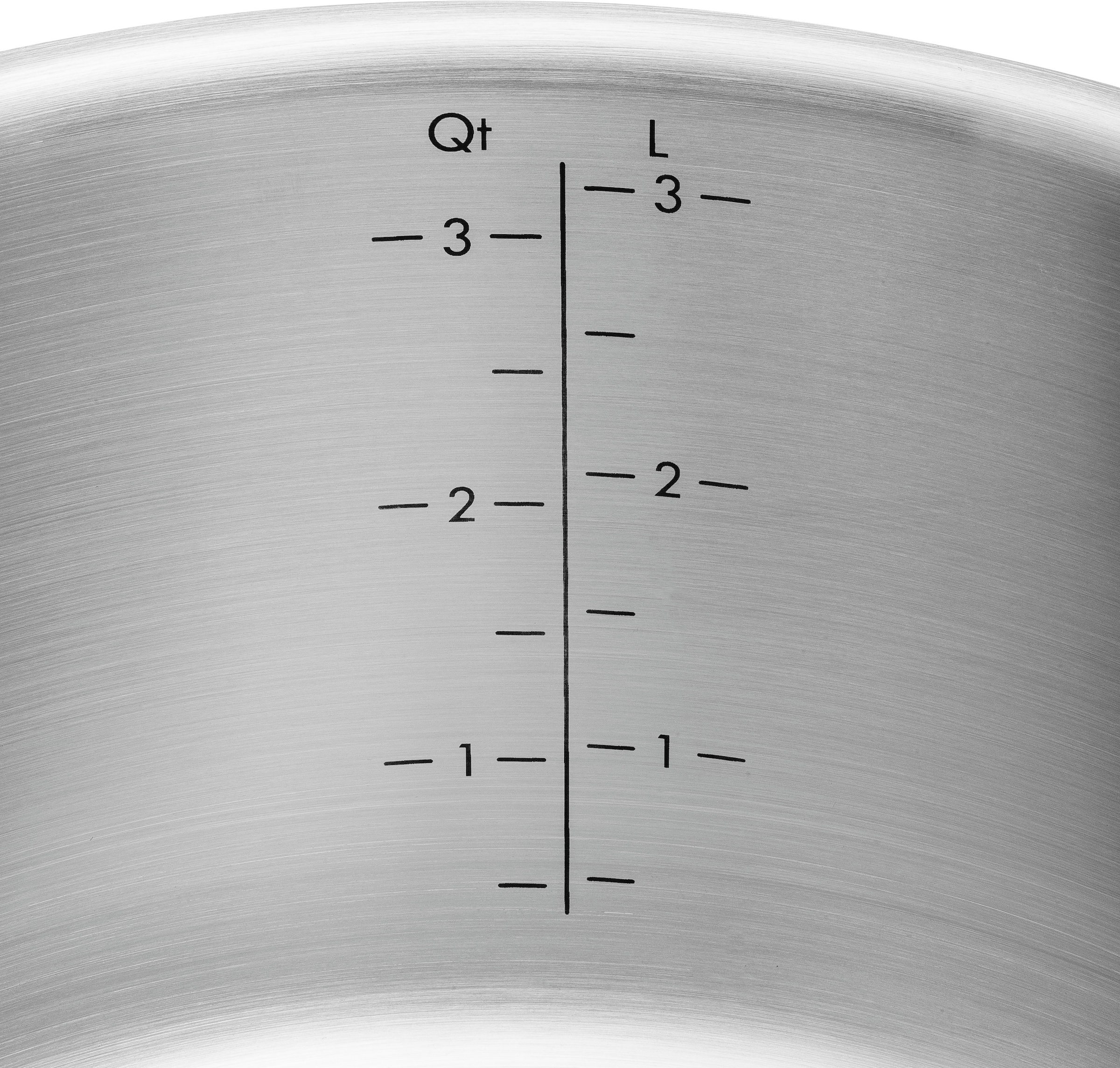 Zwilling Topf-Set »Pure«, Edelstahl 18/10, (Set, 5 tlg., 3 Kochtöpfe (16, 20 & 24 cm), Bratentopf 20 cm, Stieltopf 16 cm), Stay-Cool-Griffe, 3-lagige Bodentechnologie