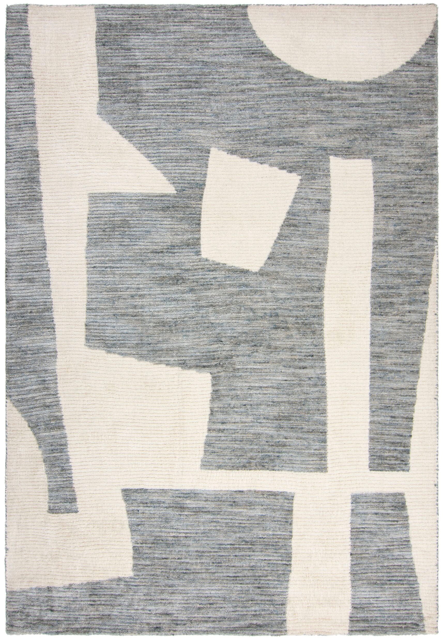 FLAIR RUGS Teppich "Rylan" rechteckig 12 mm Höhe Hoch-niedriger Flor in Wol günstig online kaufen