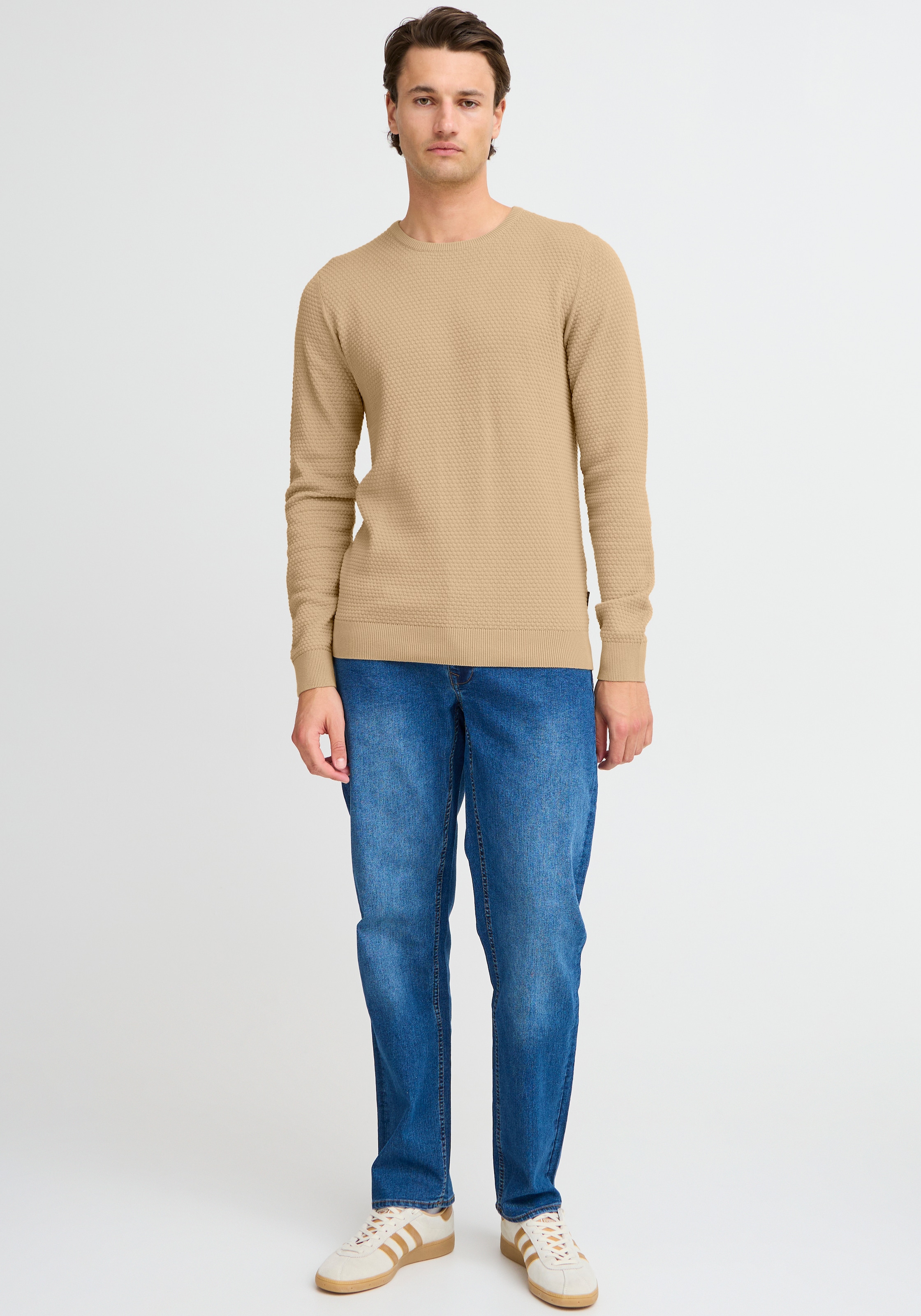 Blend Rundhalspullover »BHREDHILL crewneck«