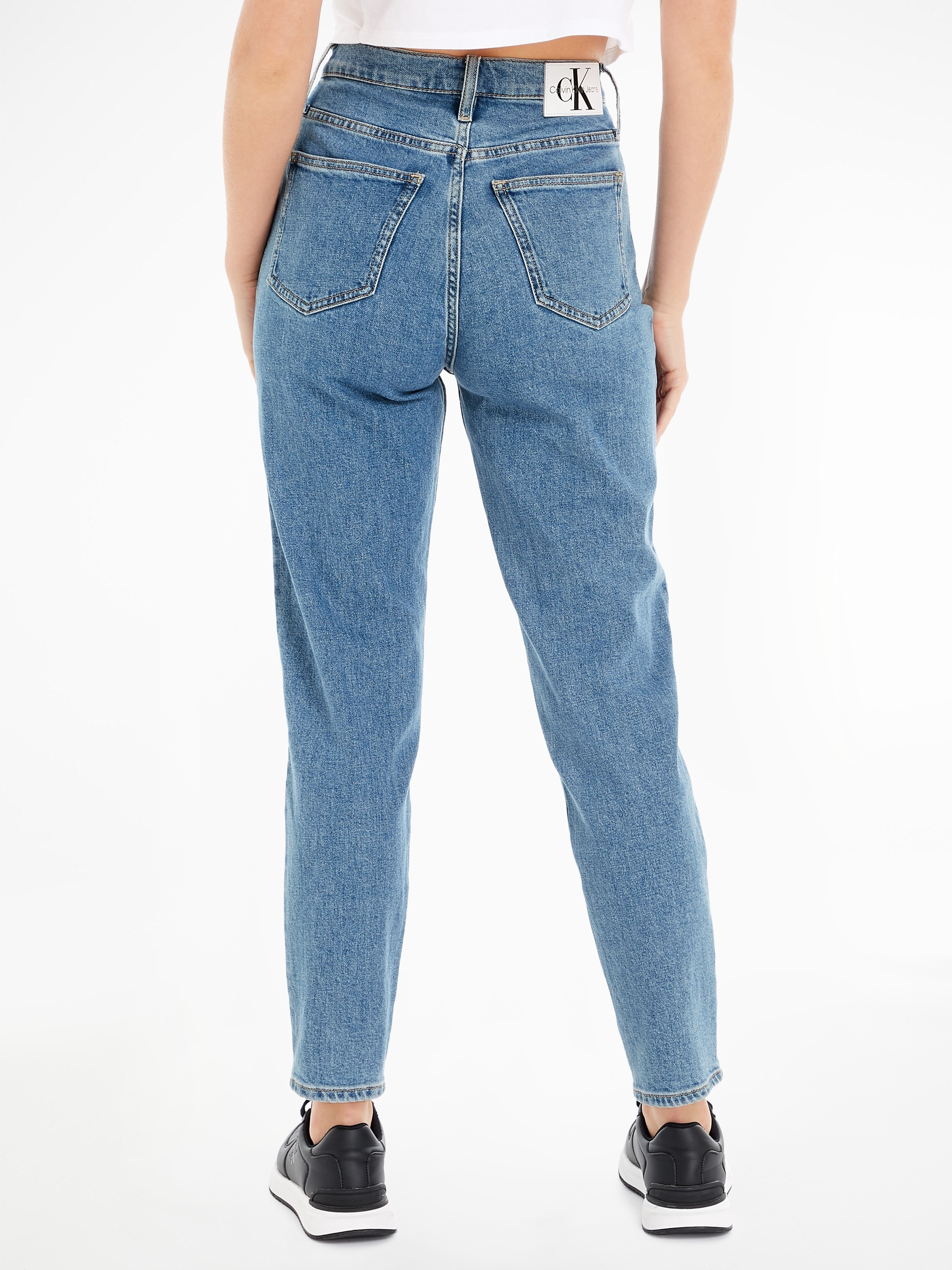 Calvin Klein Jeans Mom-Jeans "MOM JEAN", 5-Pocket-Form günstig online kaufen